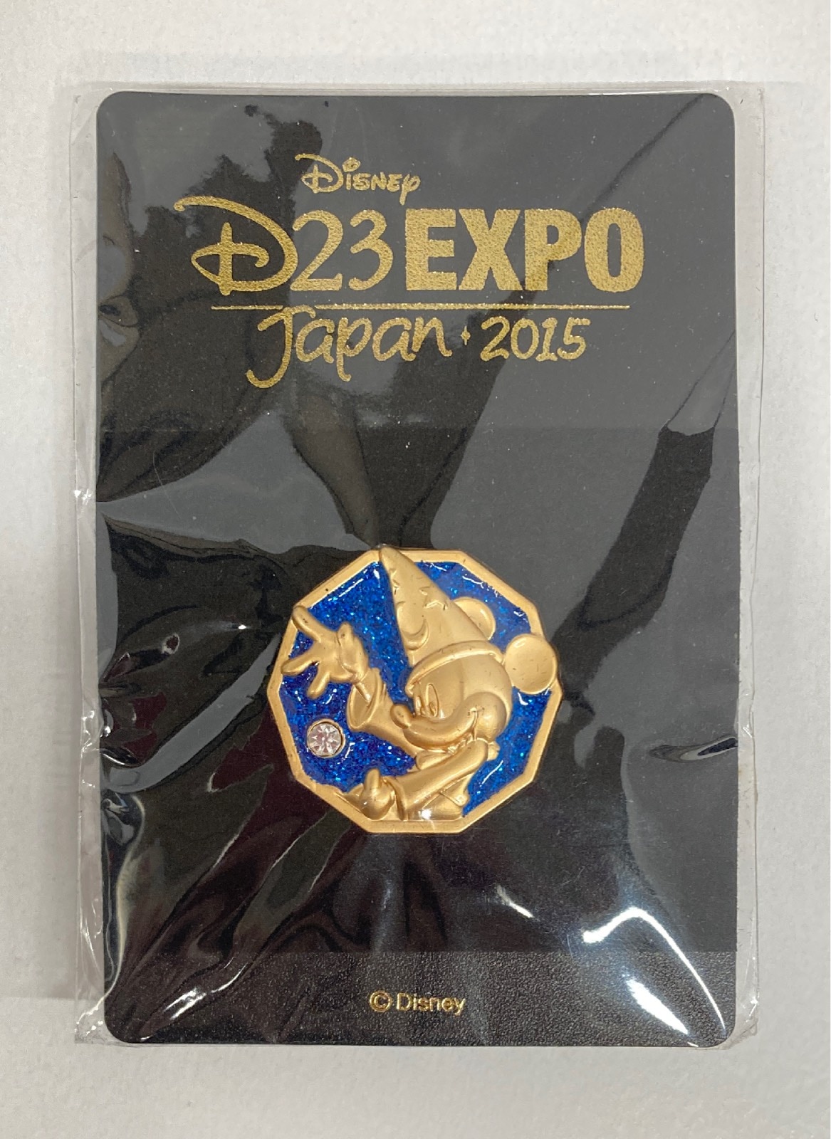 ディズニー ピンバッジ D23EXPO Japan 2015 ソーサラーミッキー 非売品