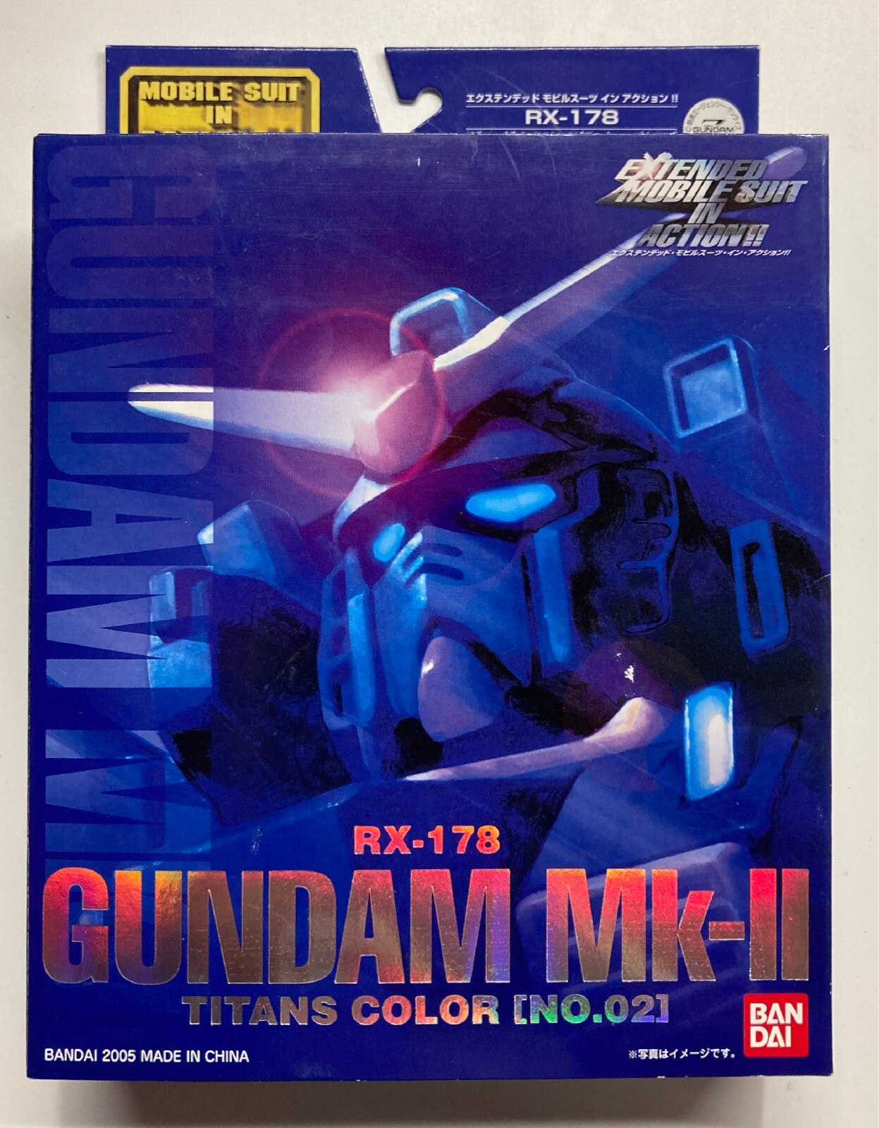 Bandai Extended Mobile Suit Ms In Action Zeta Gundam Rx 178 Gundam Mk Ii Titans Color Unit 2 2 Mandarake 在线商店