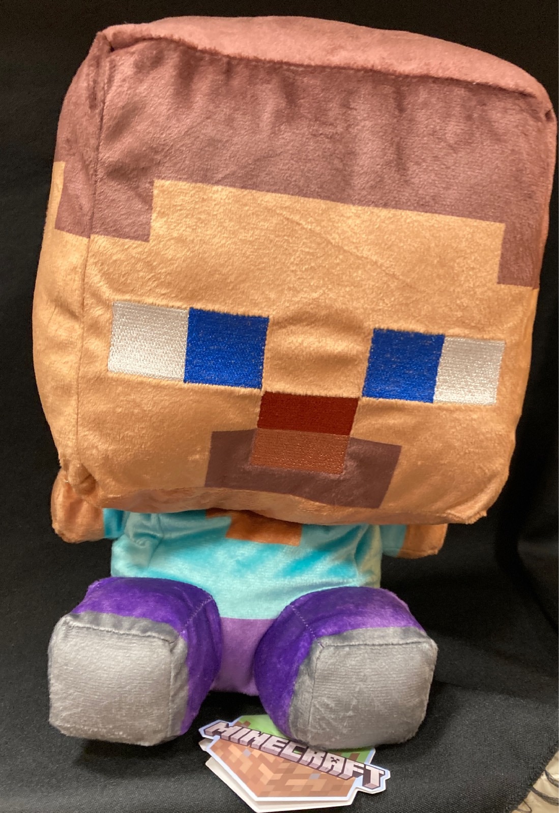 Minecraft steve store plush toy