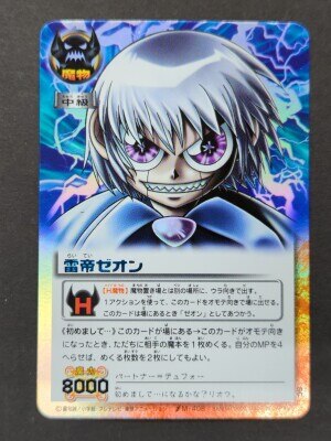 ガッシュベル　確認用 E-229 時を操る者 デュフォー/金色のガッシュベル!!THE CARD スら