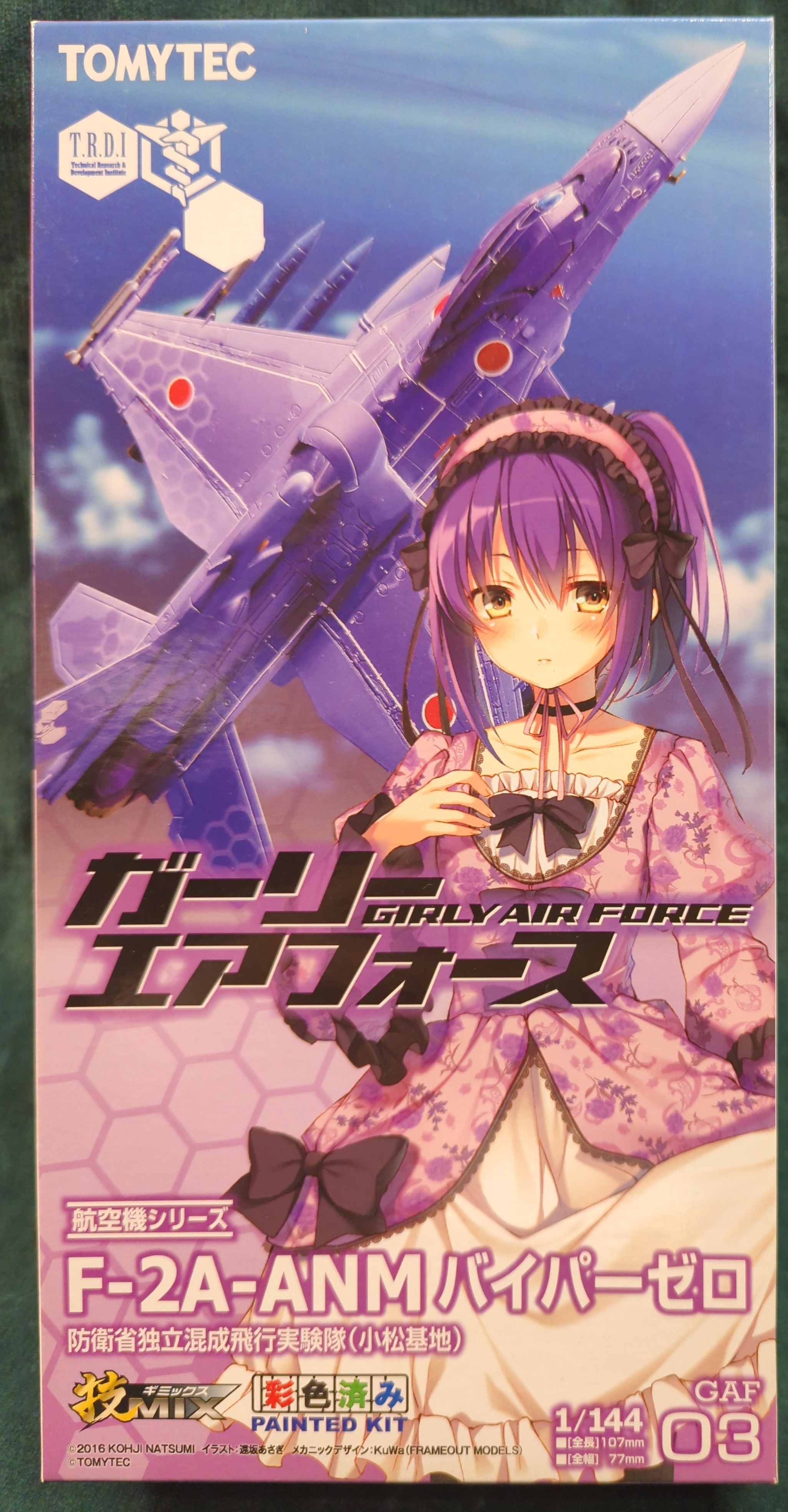 TOMYIECH 技MIX AC405 航空自衛隊 F-2A 第6飛行隊 築城基地