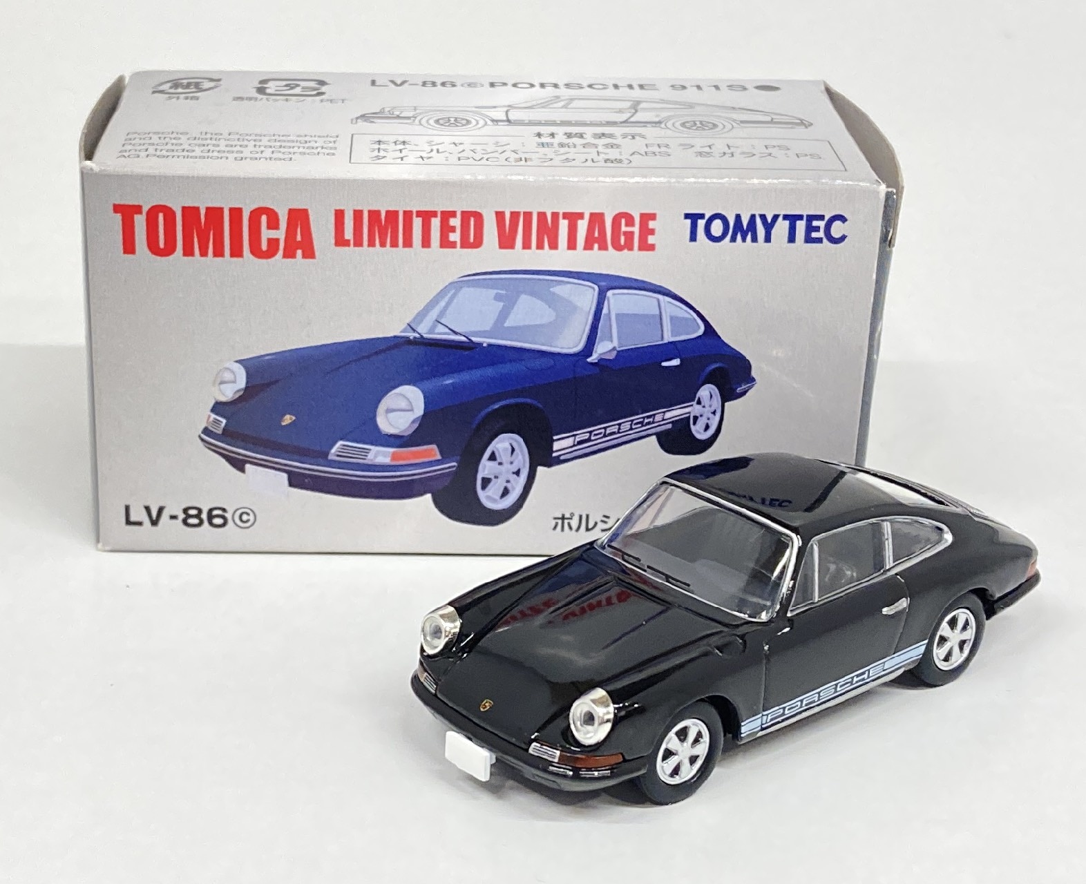 トミカ リミテッドヴィンテージ LV-86 c ポルシェ 911S 1968年式