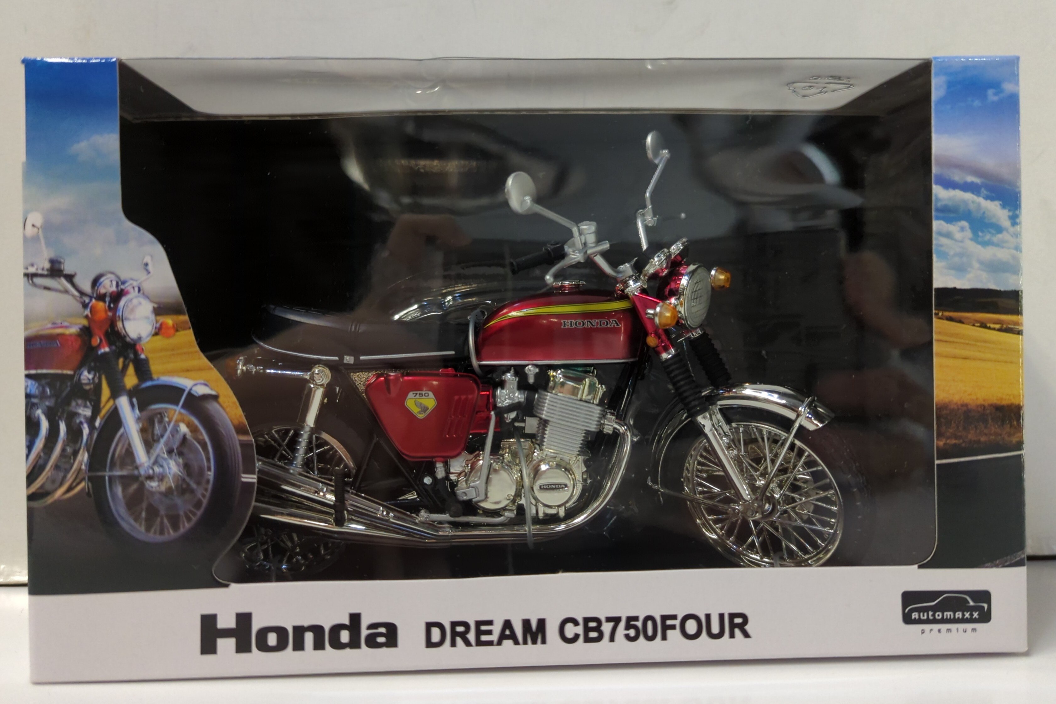 スカイネット 1 12 完成品バイク Honda CB750FOUR (K0) キャンディ 