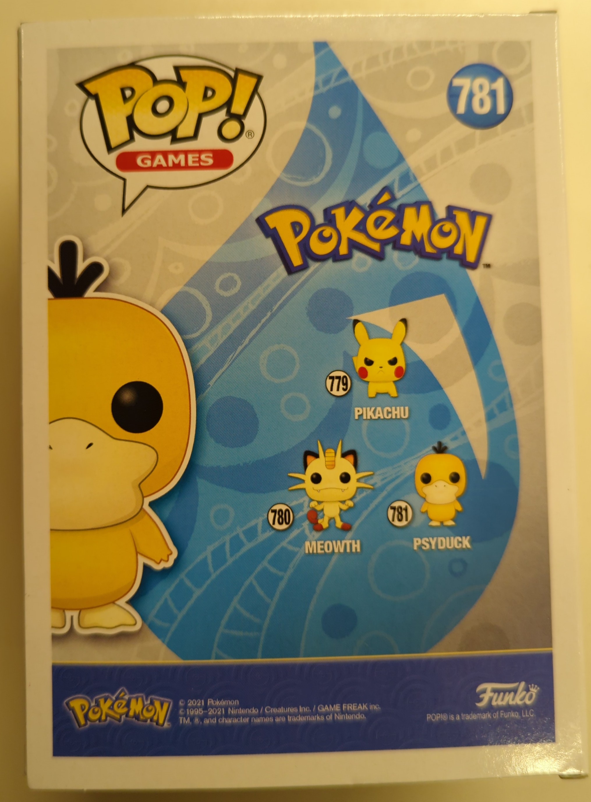 Funko Pop Games Pokemon - Psyduck yellow
