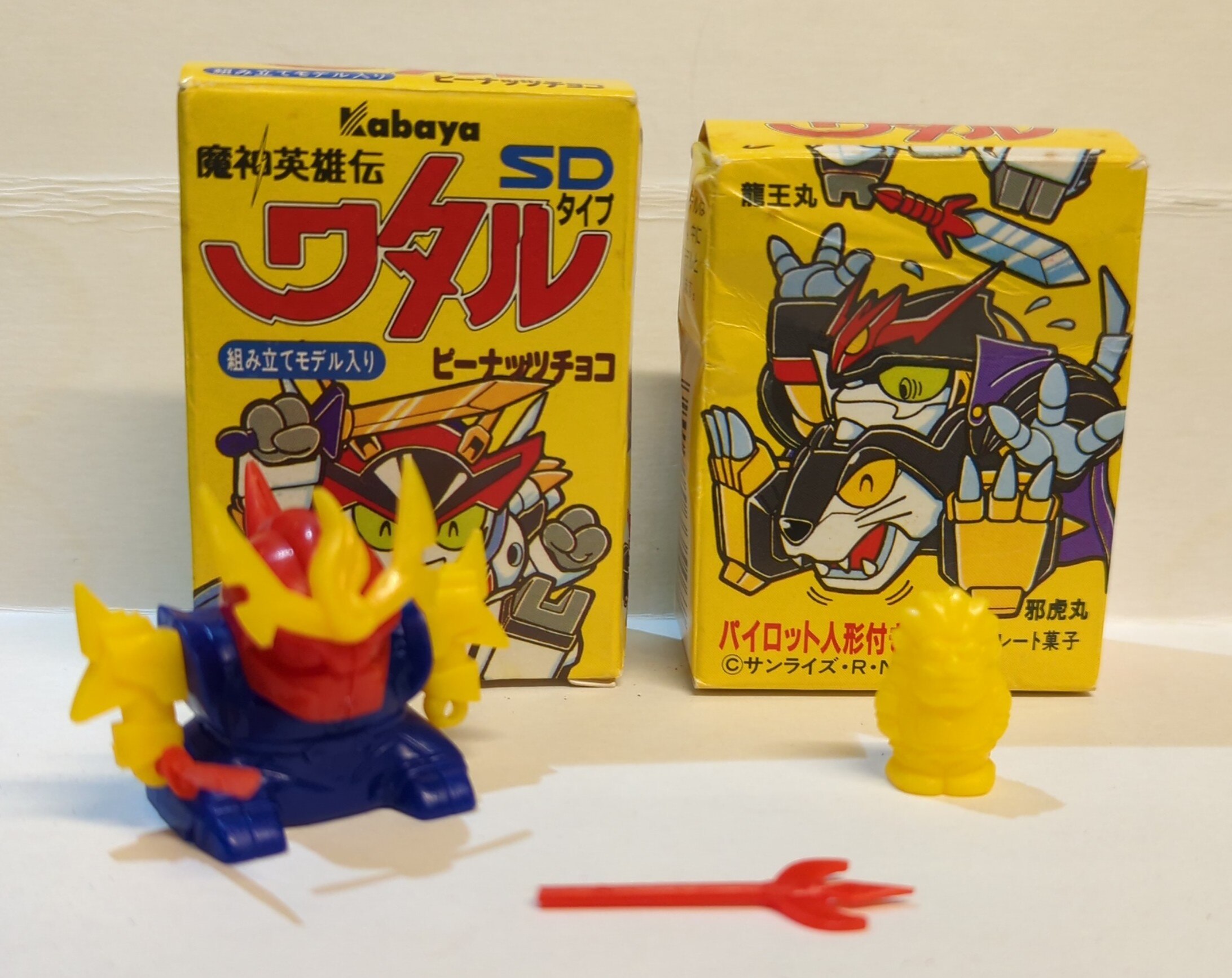 魔神英雄伝ワタル カバヤ食玩 ガッタイダー スーパーワタ 魔神英雄伝