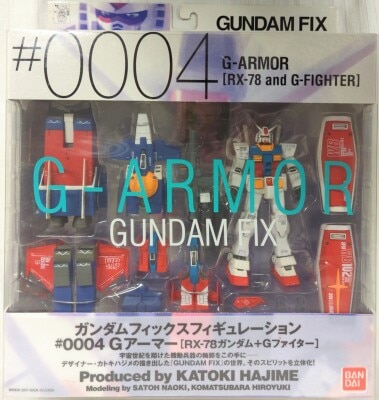 バンダイ GFF 機動戦士ガンダム Gアーマー RX-78ガンダム+Gファイター #0004