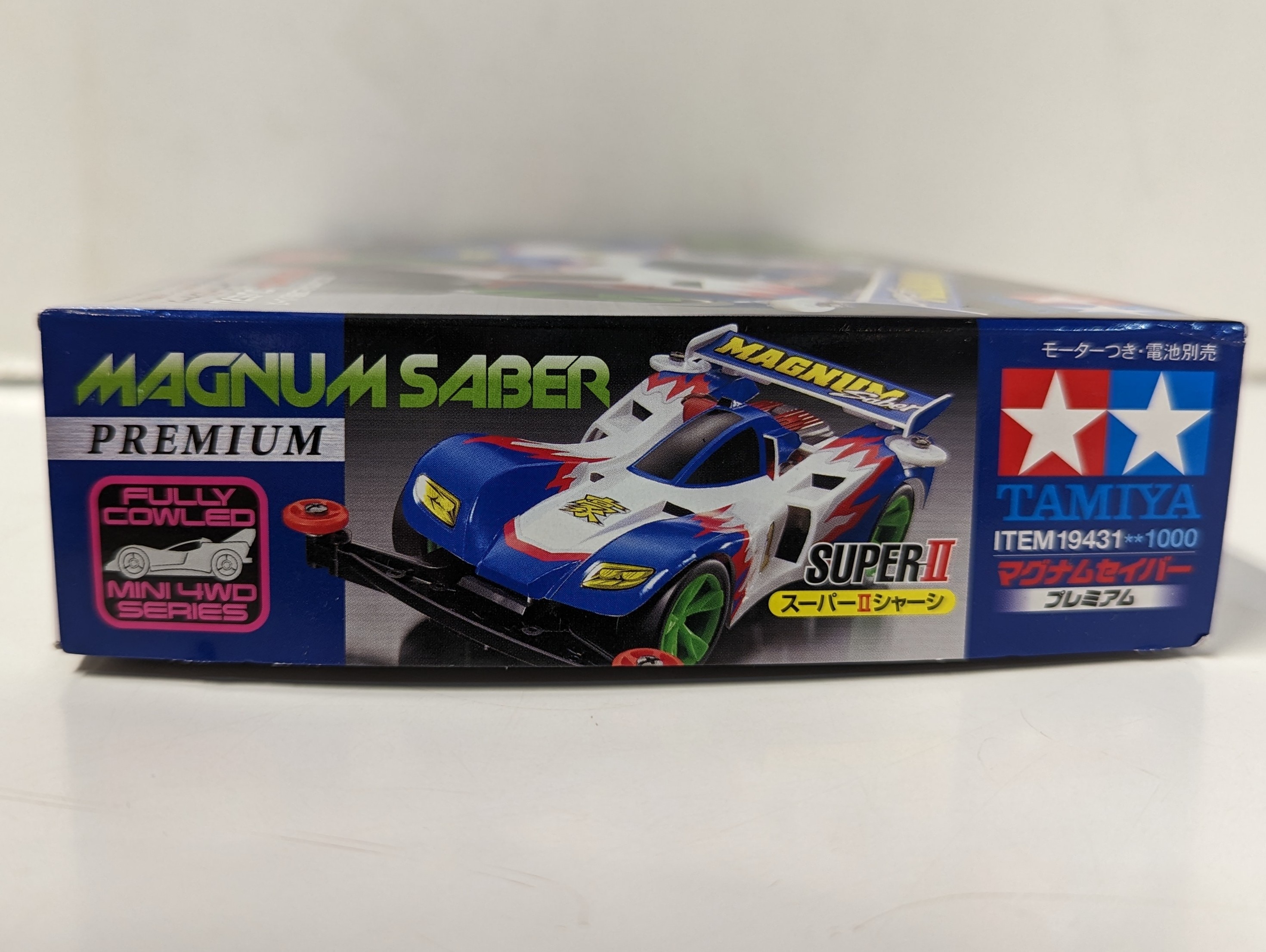 Tamiya Full Cowl Mini 4WD Super II chassis Magnum Saber