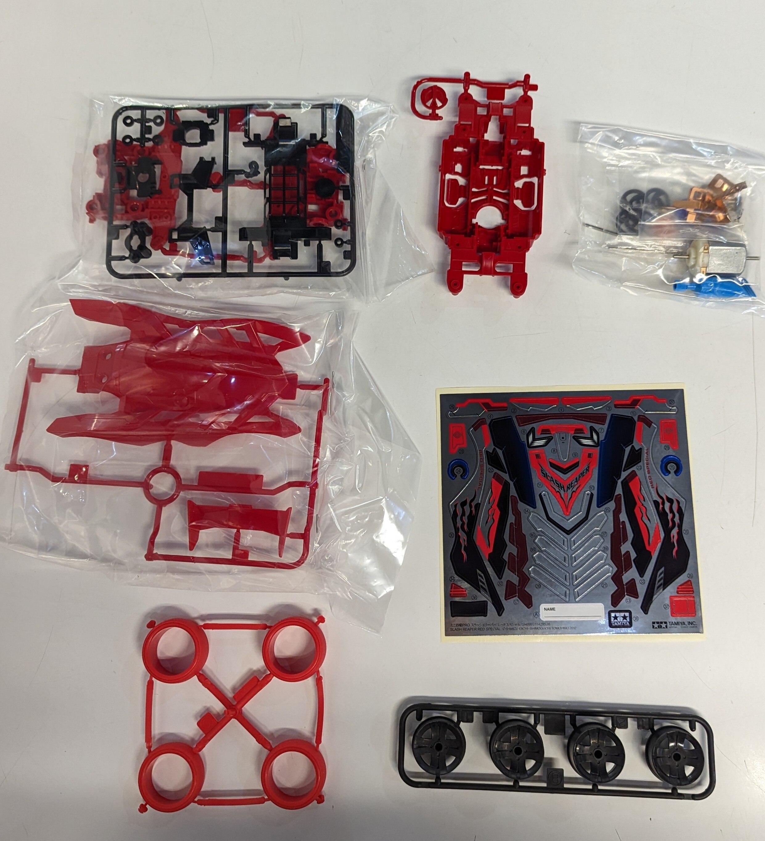 Yamiya Mini 4WD Pro Special Limited Model Slash Reaper Red Special 
