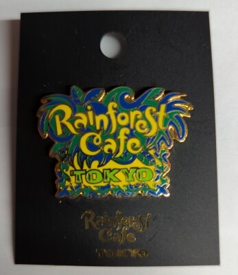 RAINFOREST CAFE ピンバッジ ピンズ レインフォレストカフェ ロゴ