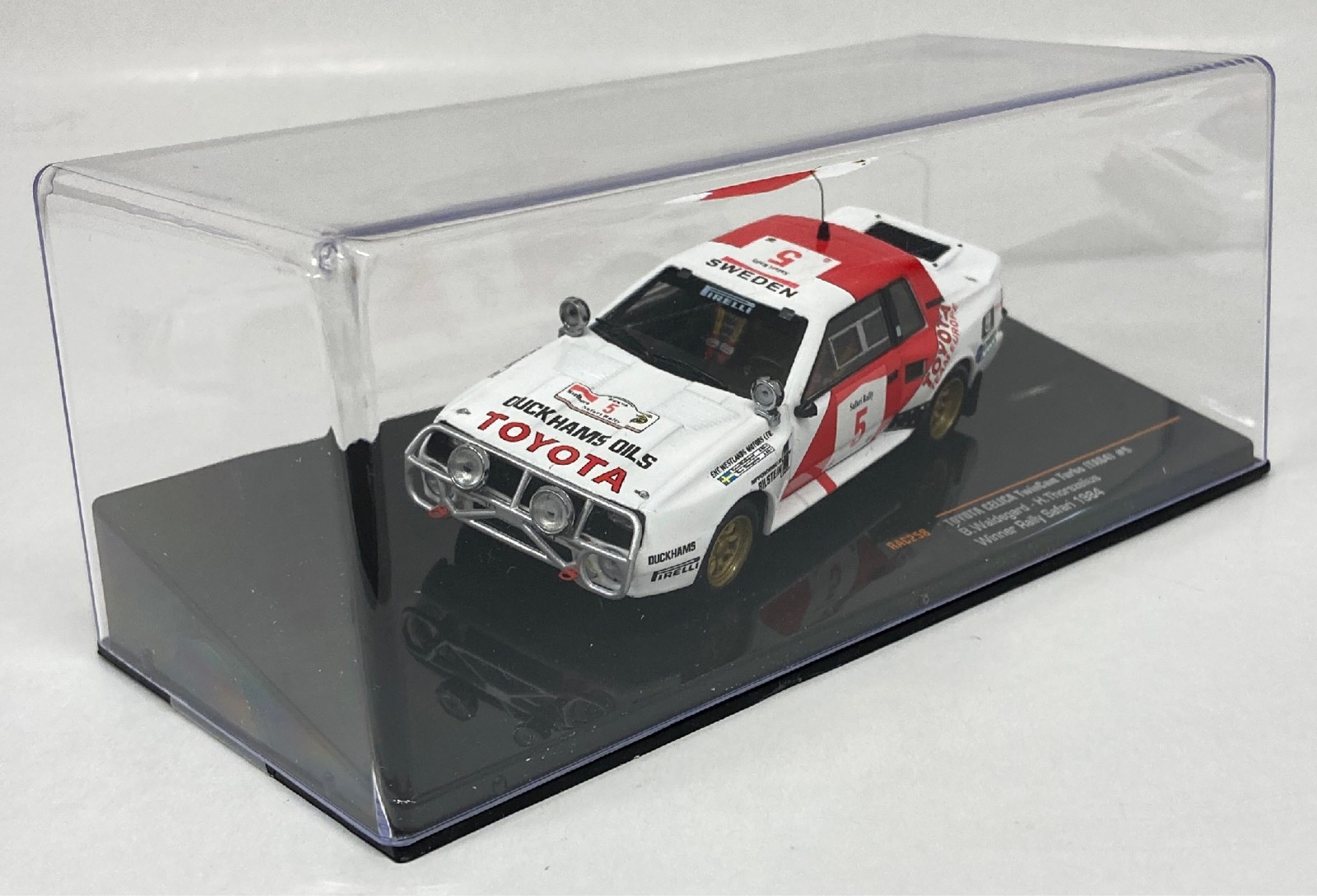 ixo MODELS 1/43 TOYOTA CELICA TWINCAM TURBO TA64 #5 WINNER