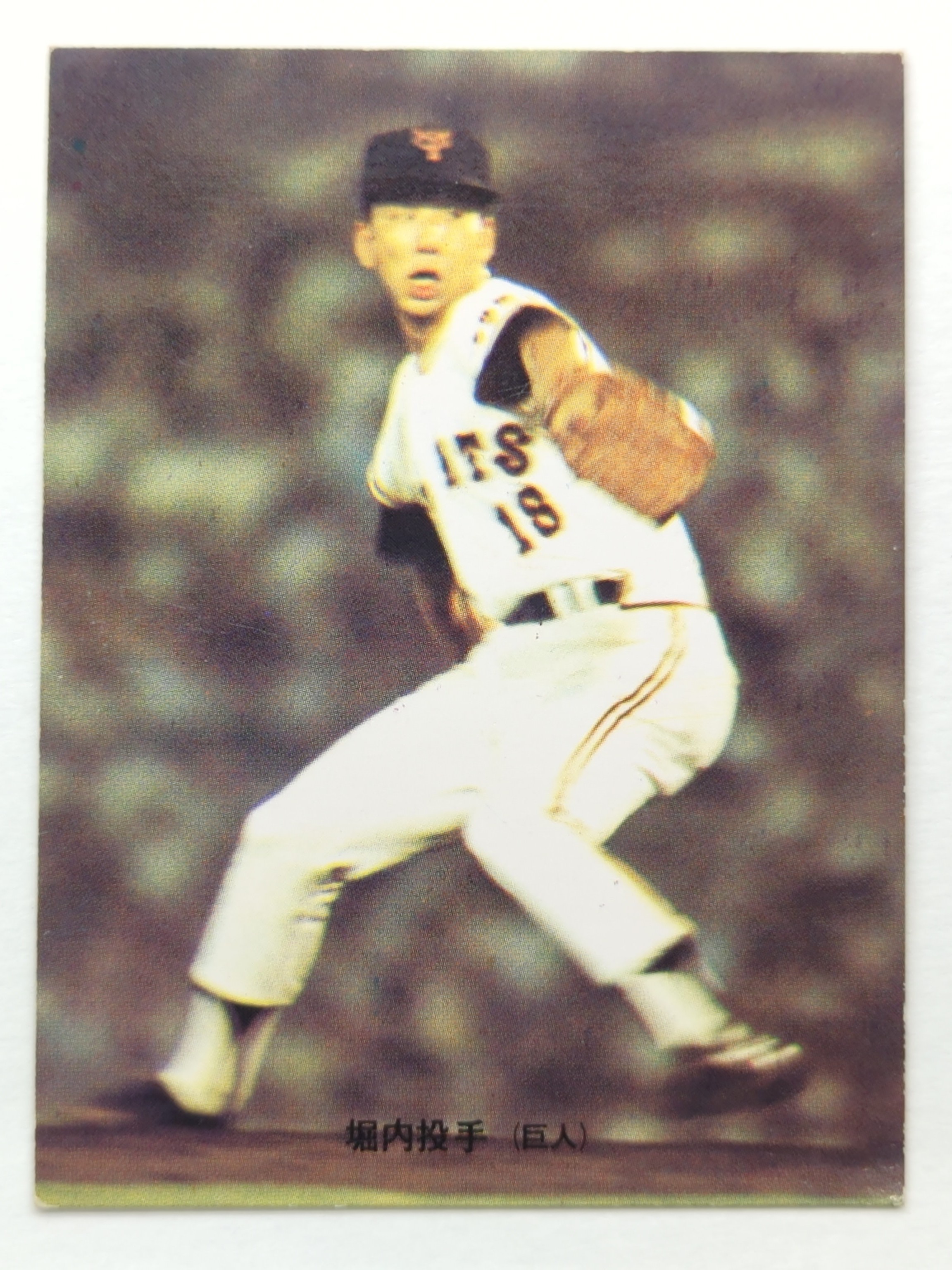 激レア‼️1973年 カルビー製菓 プロ野球物知りカード 王貞治