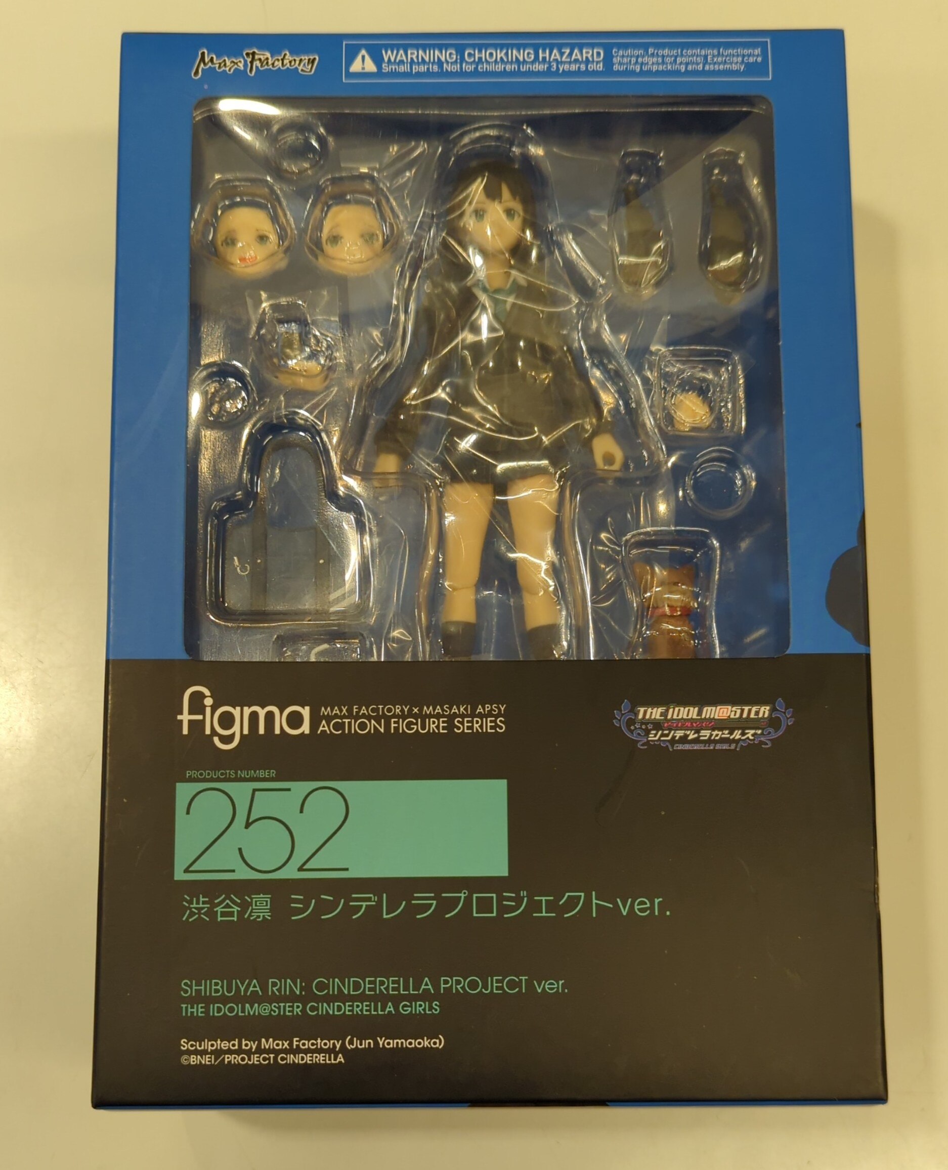 MAX FACTORY Figma The Idolmaster Cinderella Girls Rin Shibuya Cinderella  Project ver 252 | ありある | まんだらけ MANDARAKE