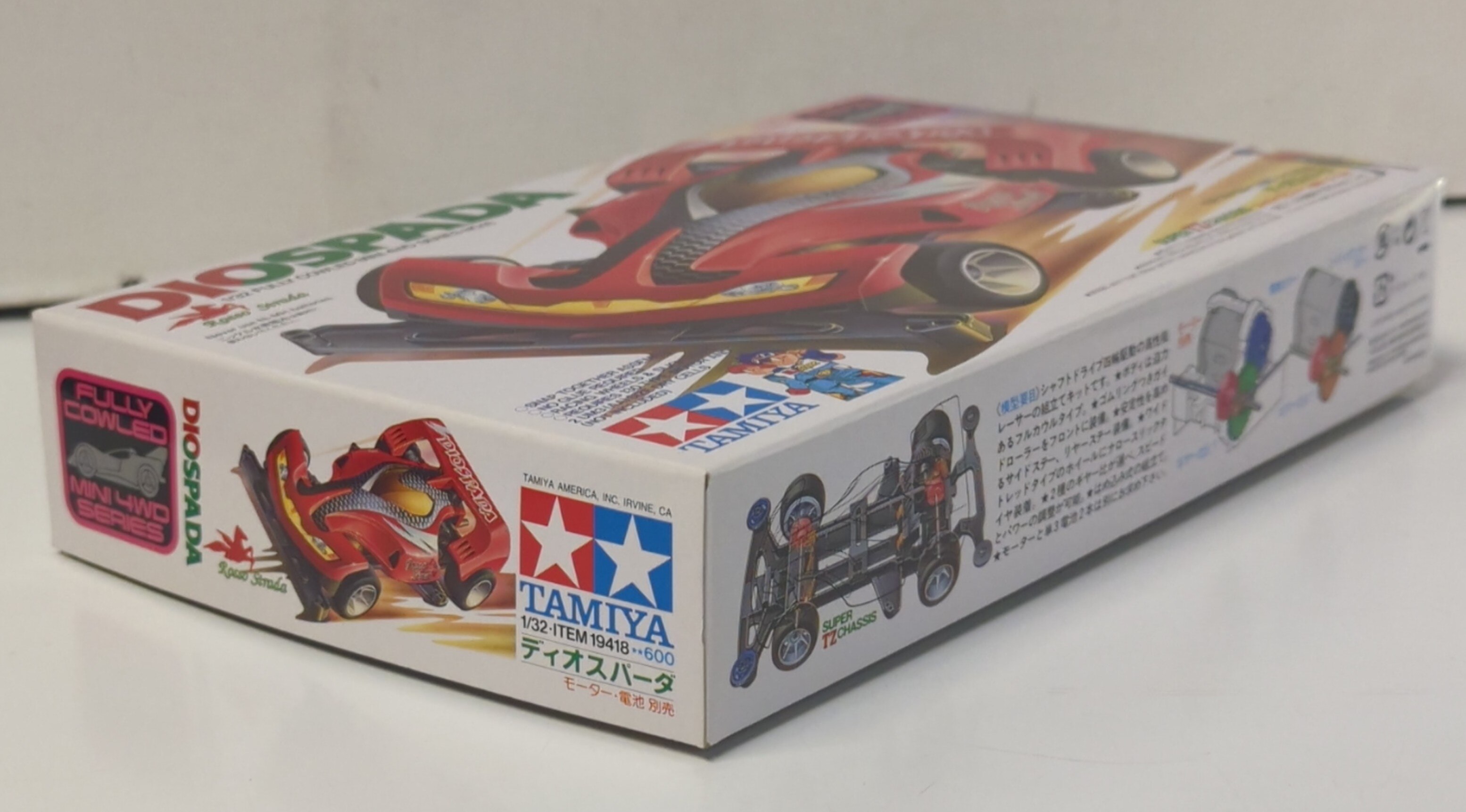 今週の新着アイテム Tamiya Full Diospada chassis TZ Super NO.18 4WD Mini Cowl ホビーラジコン