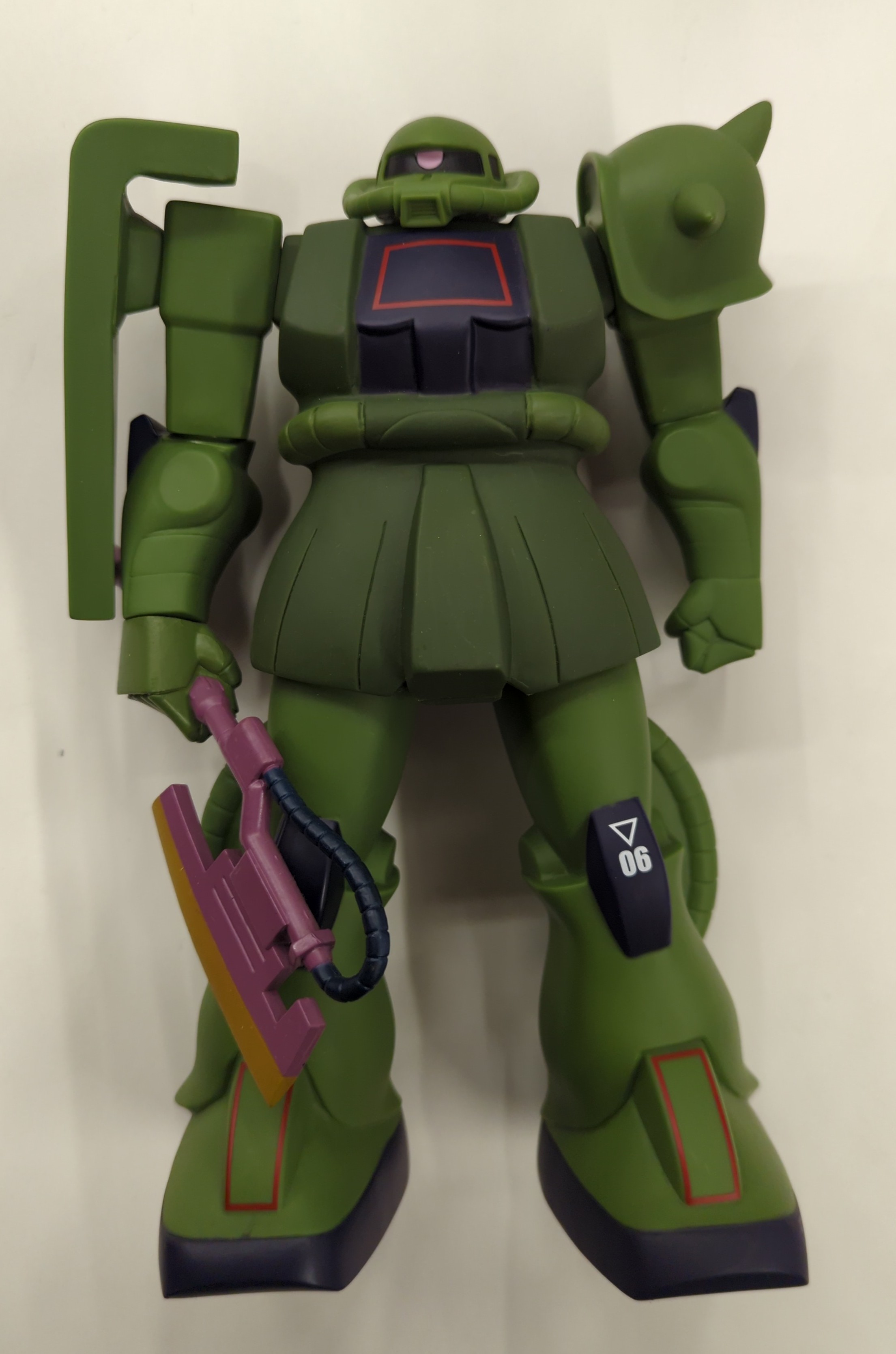 機動戦士ガンダム ビッグサイズソフビフィギュアMS マーキング