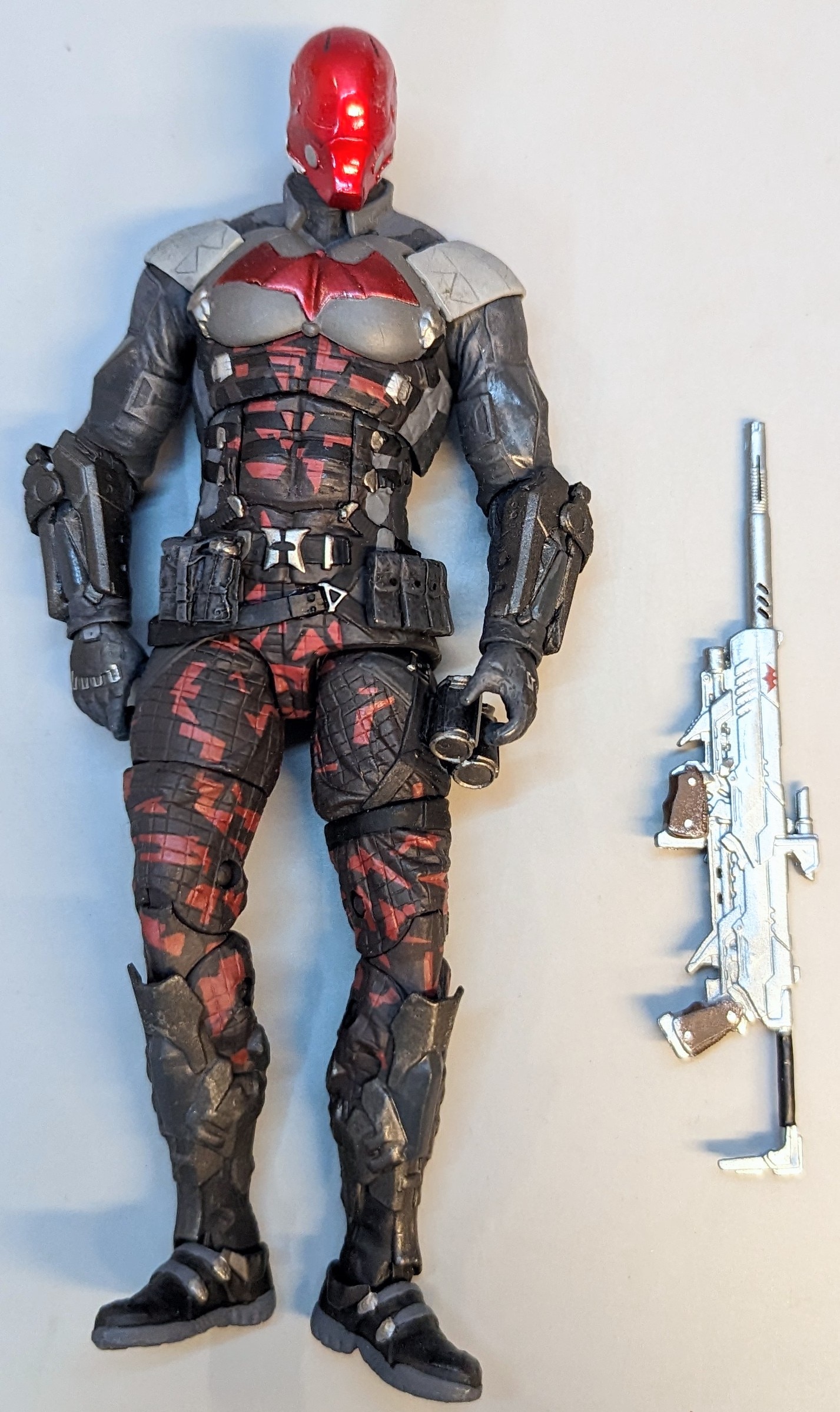 Dc collectibles dc comics batman arkham knight red hood statue 30cm hot sale