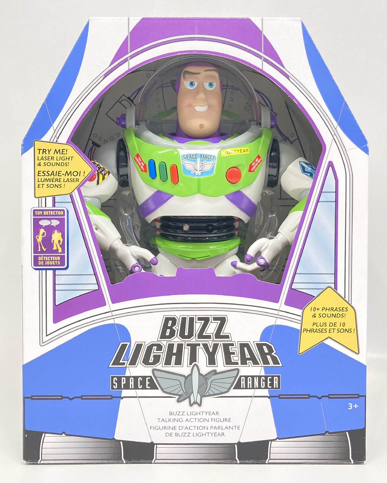 Disney store buzz lightyear 2025 talking action figure