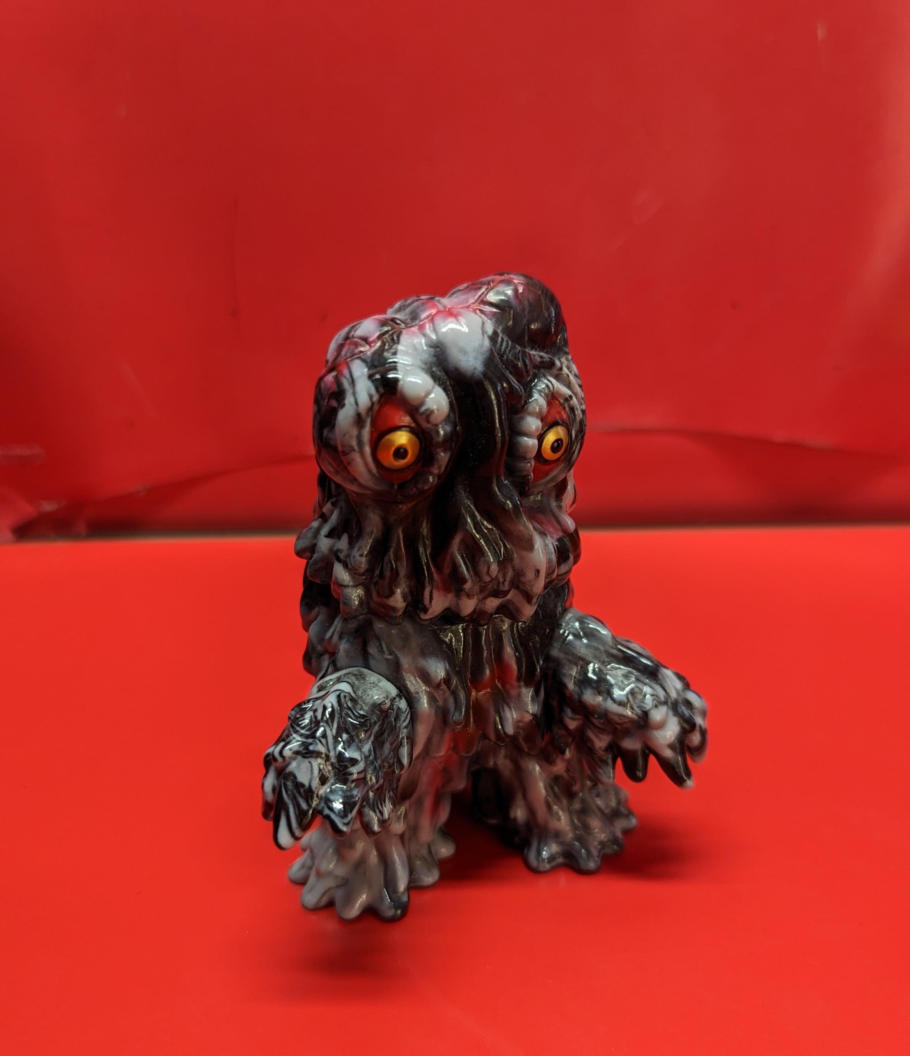 MAXTOY 東宝ミニソフビ怪獣総進撃 ヘドラ完全期 黒/グレー