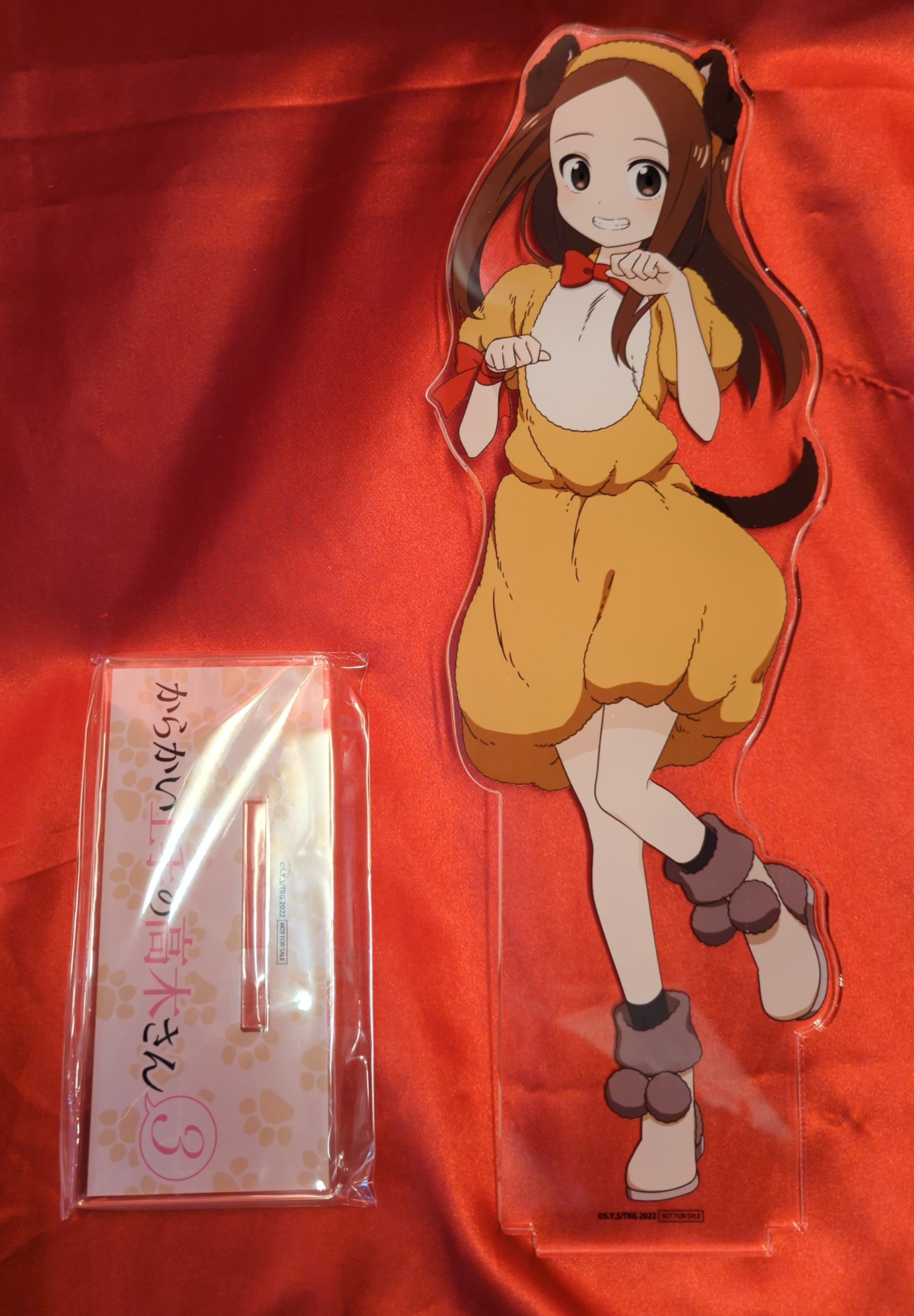 からかい上手の高木さん dmmスクラッチ wチャンス賞 アクリルスタンド
