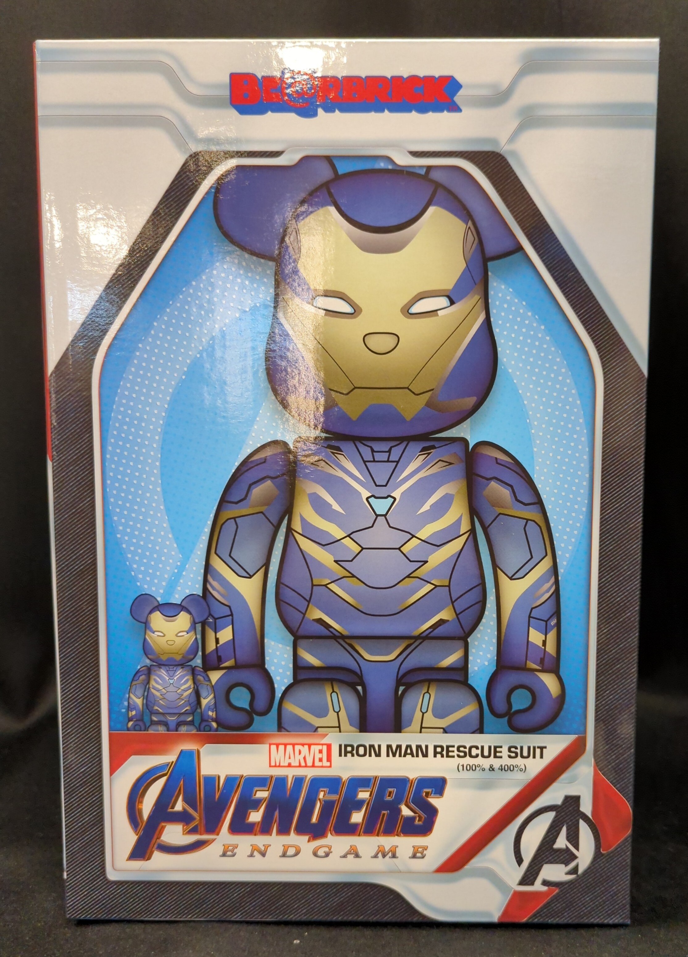 MEDICOMTOY BE@RBRICK IRON MAN RESCUE SUIT 100+400% | MANDARAKE