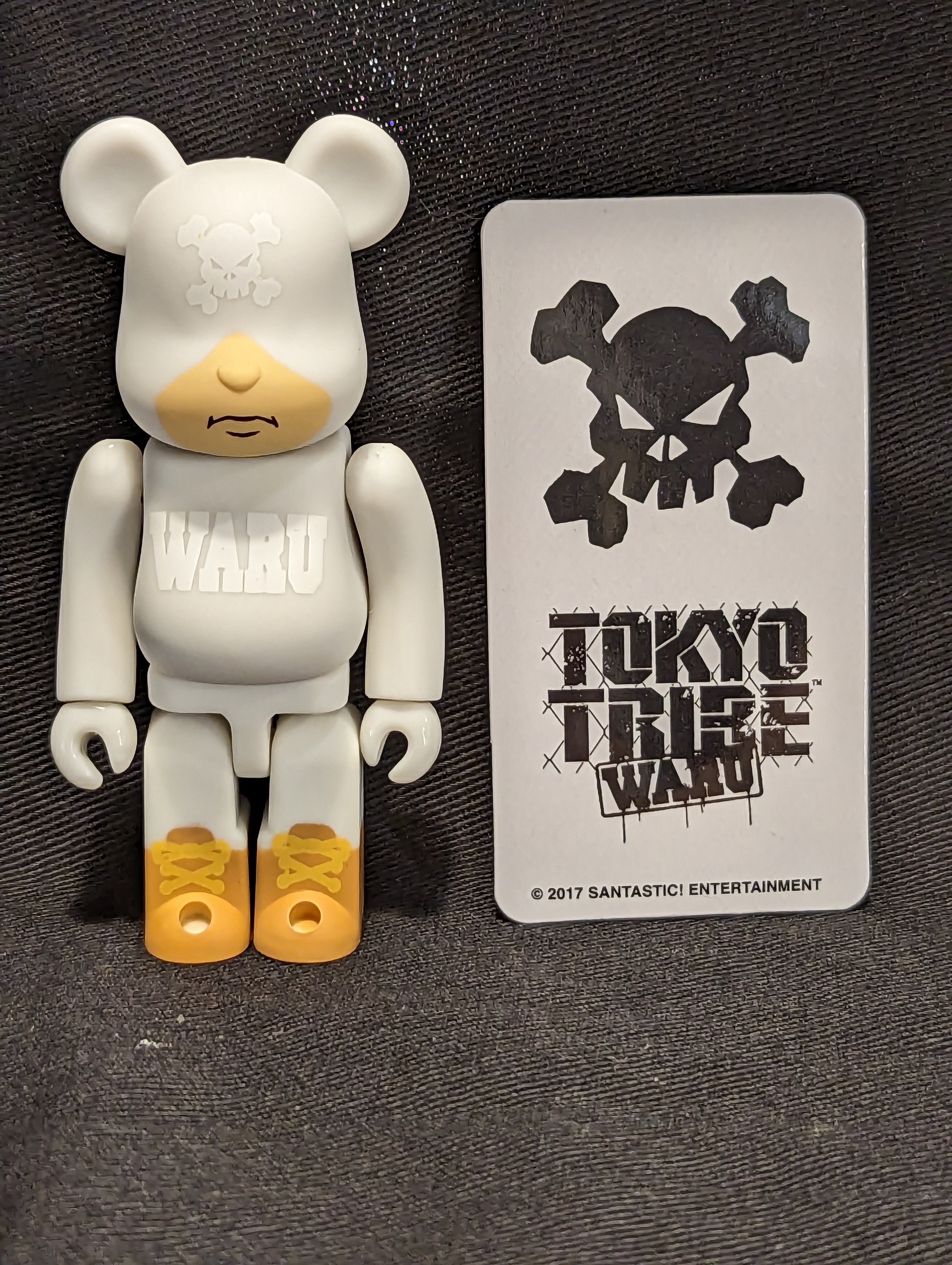 BE@RBRICK TOKYO TRIBE WARU 400％ WHITE www.krzysztofbialy.com
