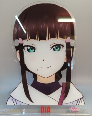 Aqours acrylic stand