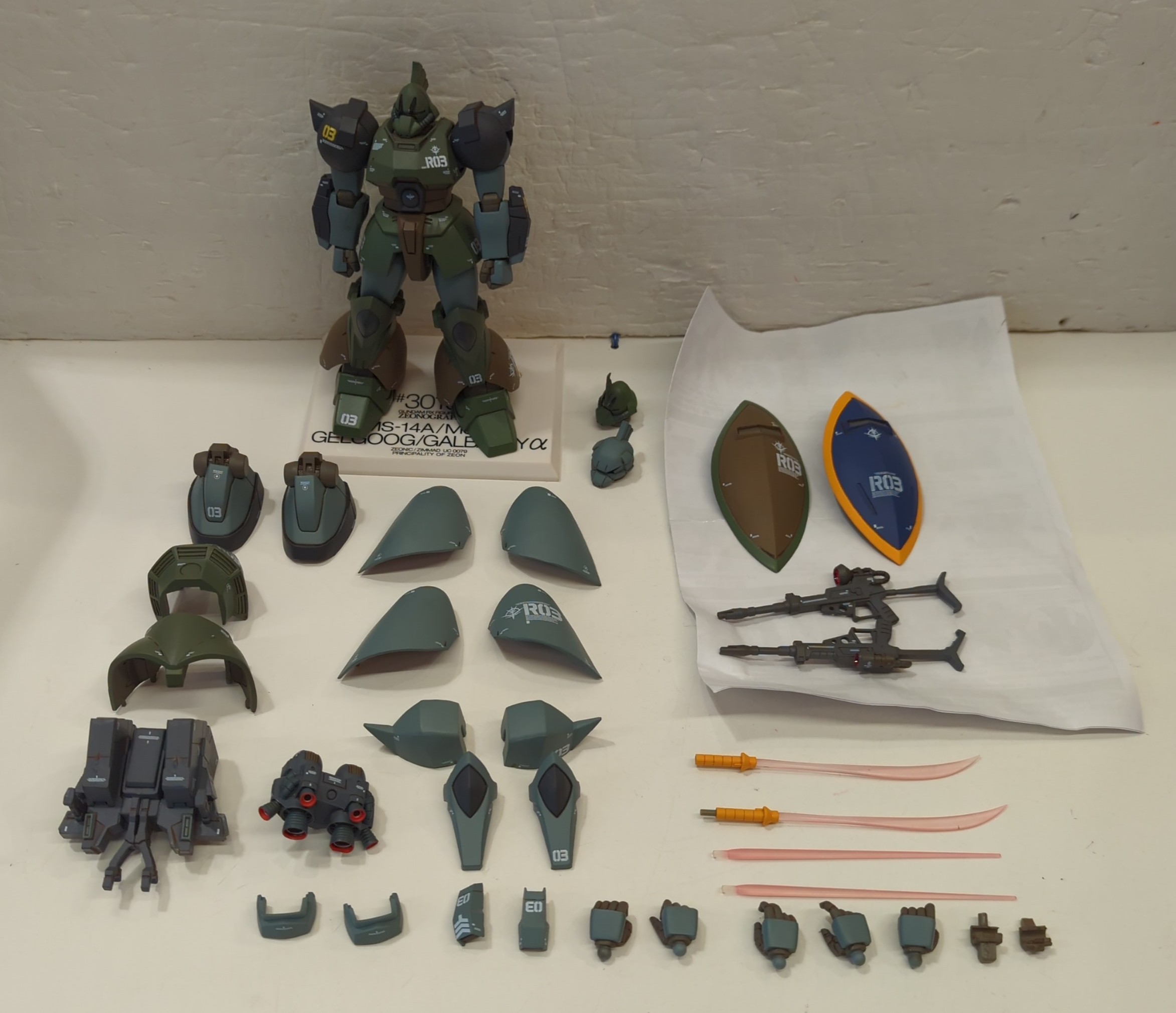 バンダイ ZEONOGRAPHY 機動戦士ガンダムZガンダム MS-17ガルバルディα