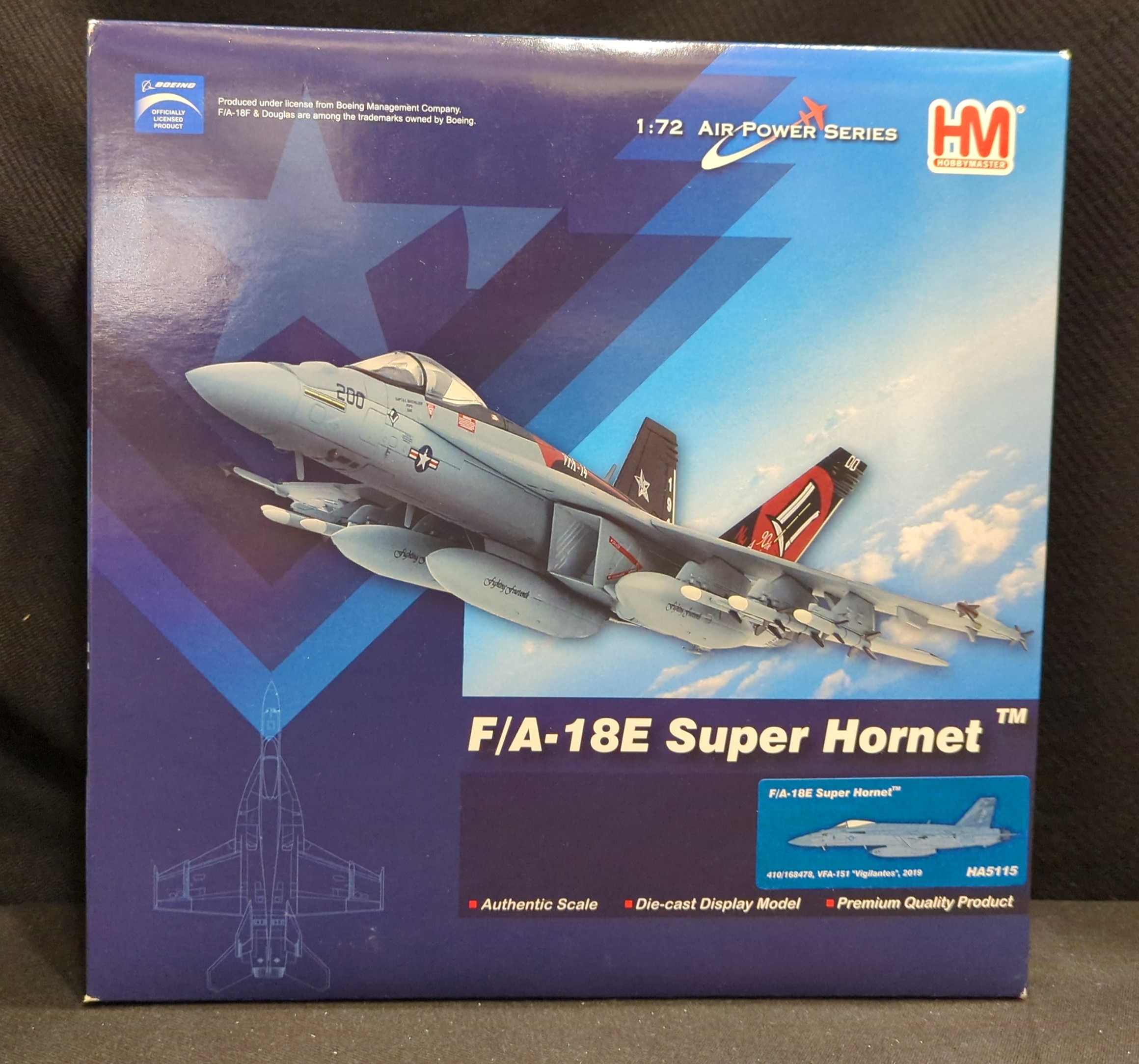 未使用品】HOBBYMASTER F/A-18E HA5121-