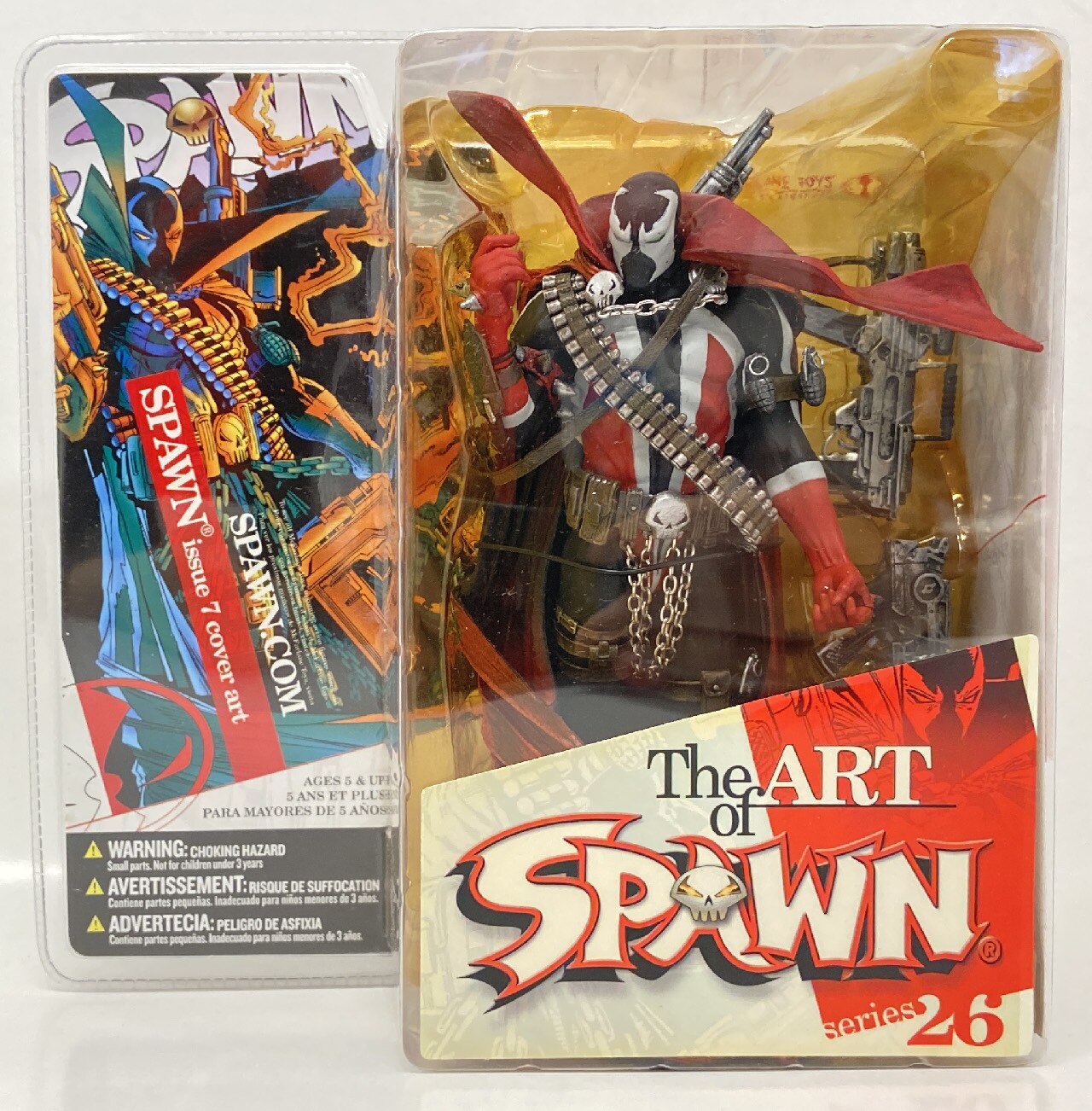 McFARLANE TOYS SERIES 26 THE ART OF SPAWN SPAWN ISSUE 7