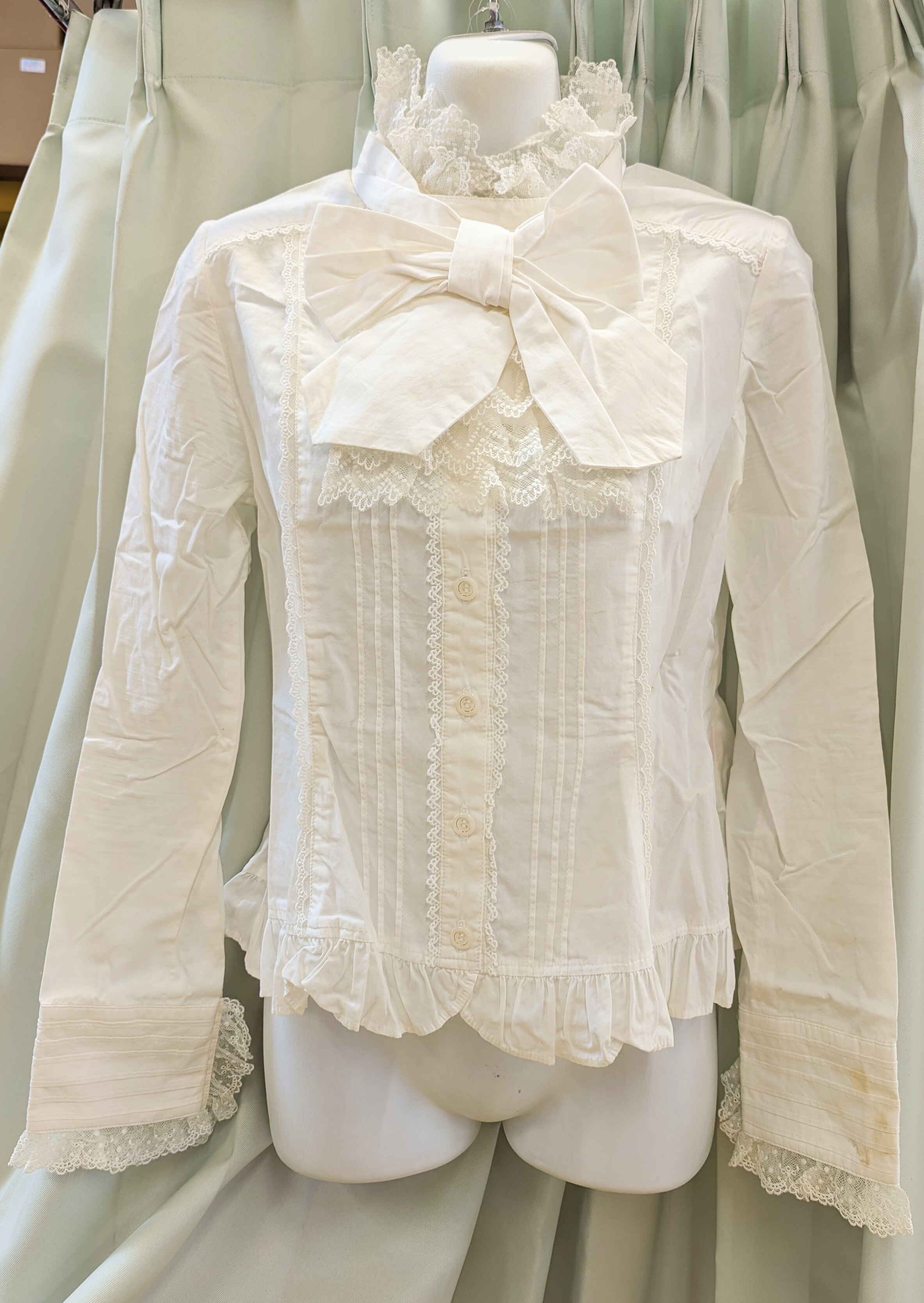 Airy Frill Blouse (2023) by Angelic Pretty
