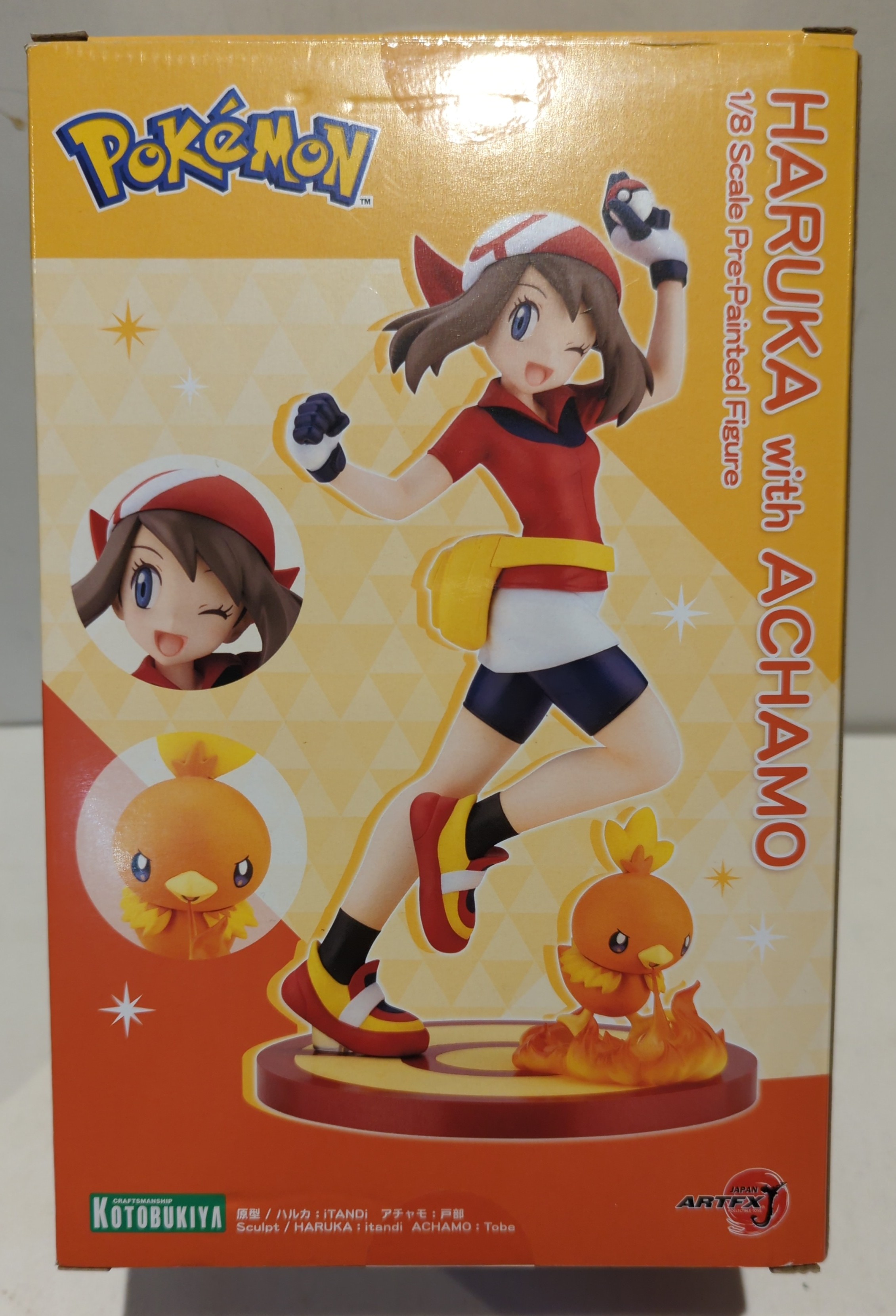 コトブキヤ ARTFX J 張り付く ポケットモンスター ハルカ with アチャモ