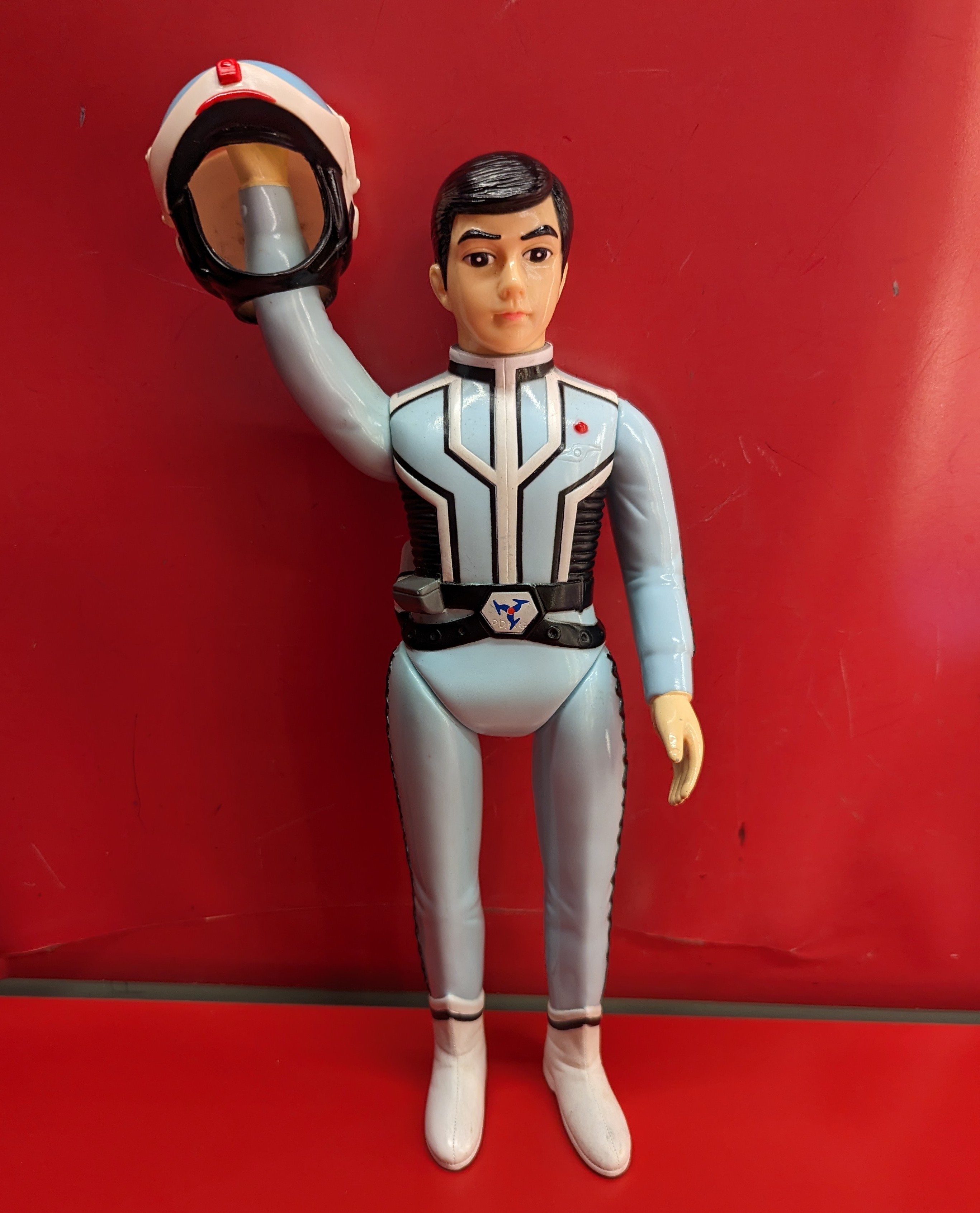 郵送買取 新品5台以上送料無料キャンペーン中！！  B-CLUB ブルマァク復刻 ウルトラセブン ウルトラ警備隊員/水色 特撮