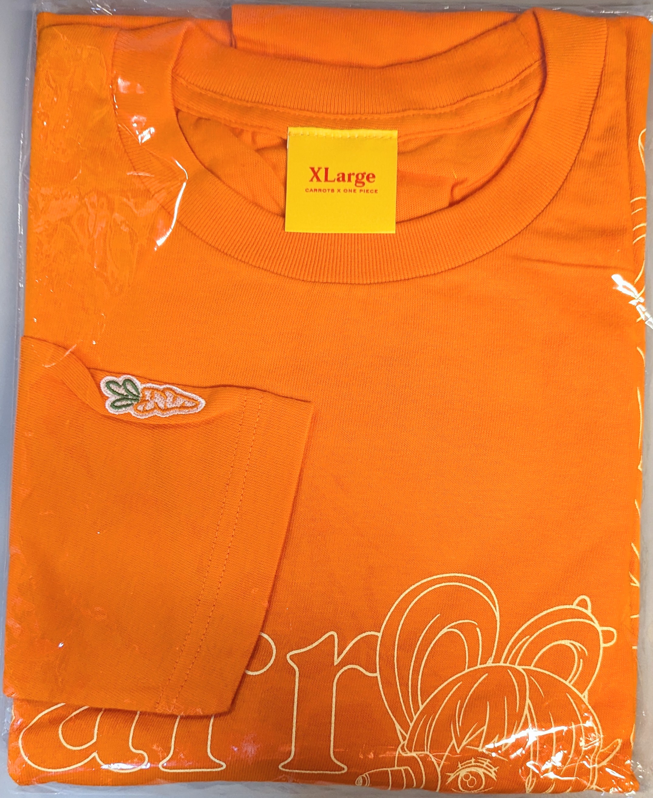 Carrots ワンピース Tシャツ ウタ オレンジ XL