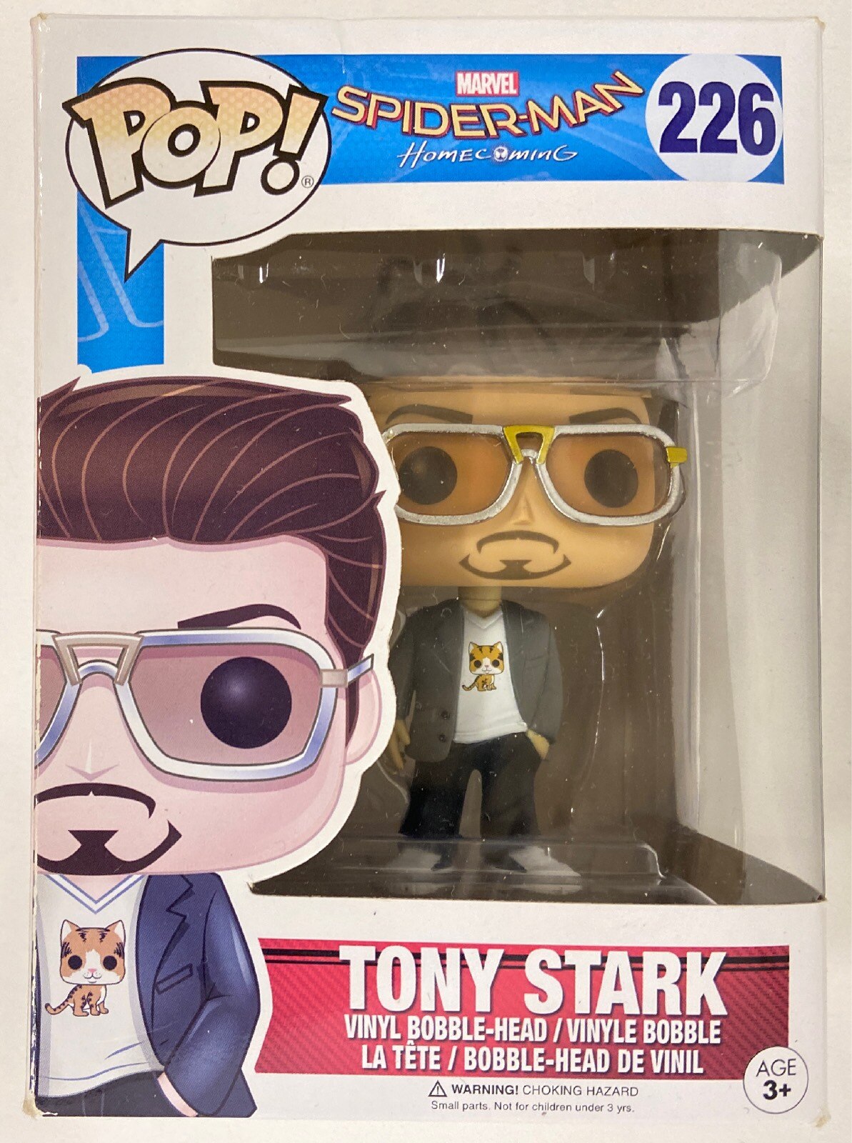 Tony stark store cat shirt
