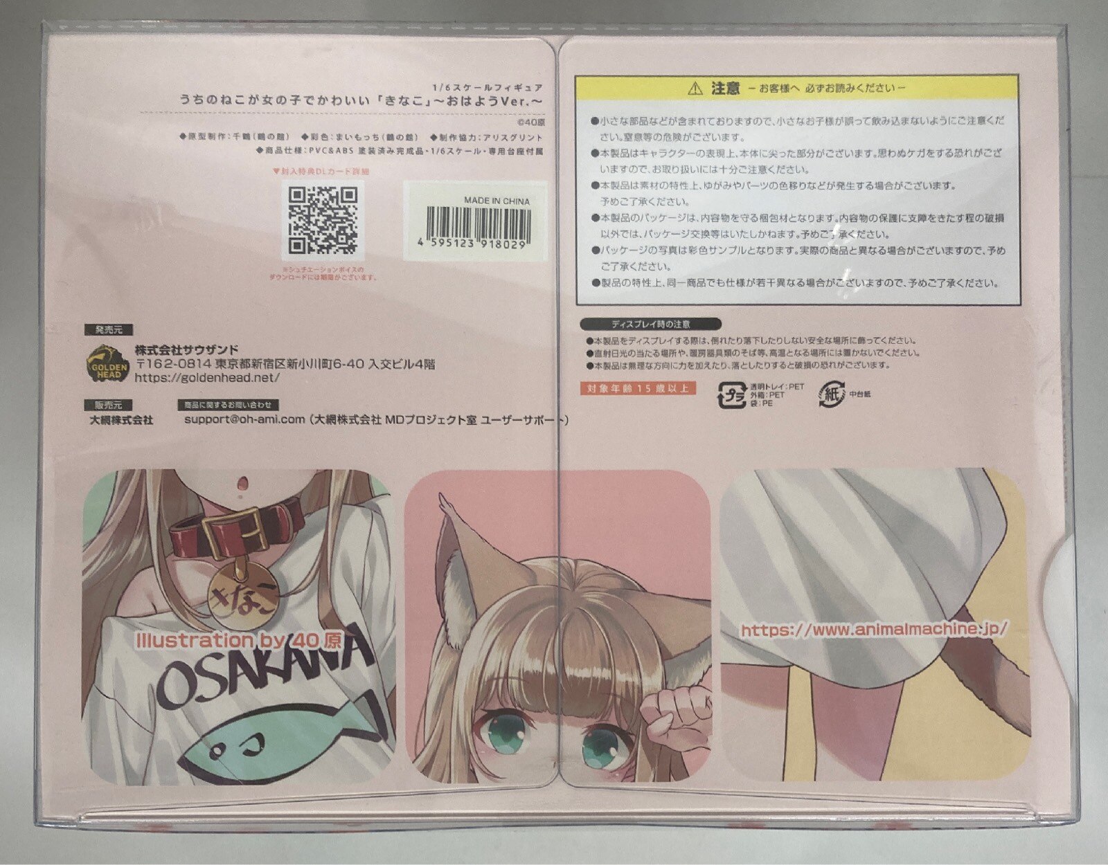 Kinako Morning Ver My Cat is a Kawaii Girl Original Character AmiAmi  Limited Edition Figure