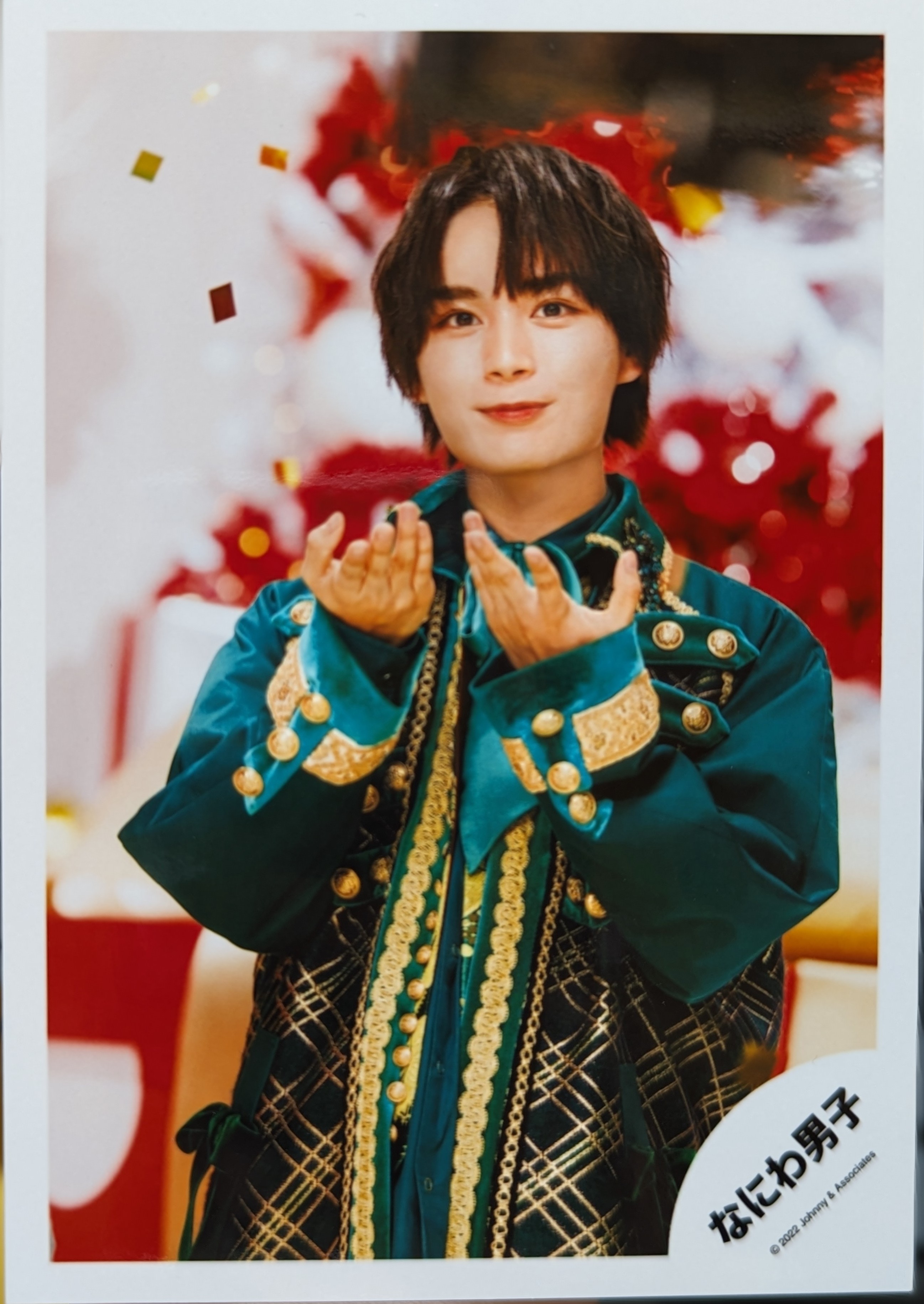 クリスマス特集2024 なにわ男子 公式写真 大西流星 アイドル