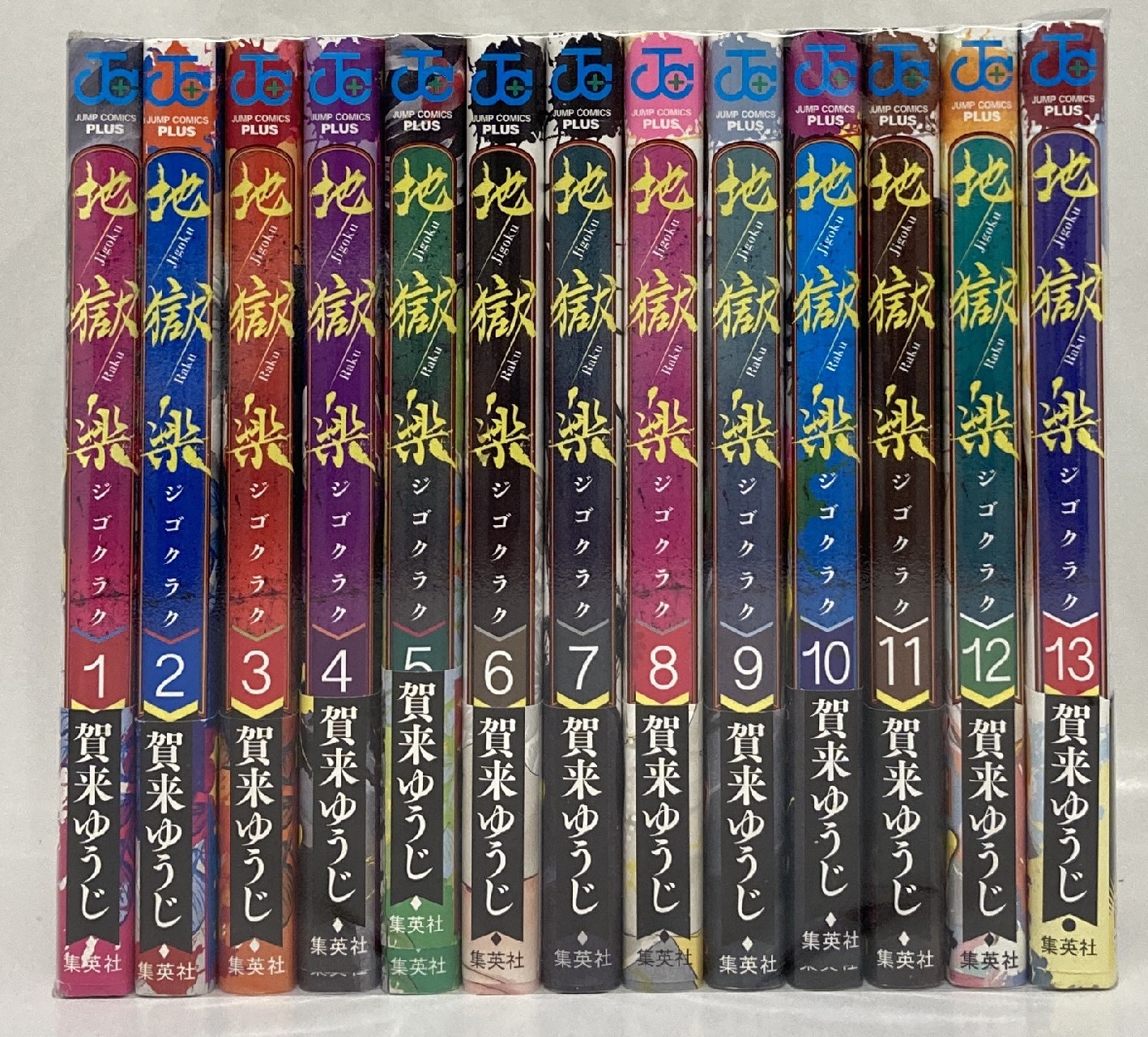 集英社 ジャンプコミックス 賀来ゆうじ 地獄楽 全13巻 セット ...