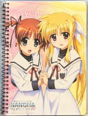 A6 Ring Notebook/Lyrical Nanoha The MOVIE 2nd A`s