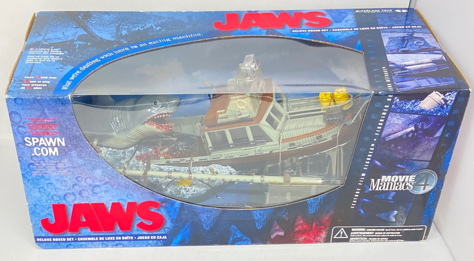 Mcfarlane jaws deluxe boxed set