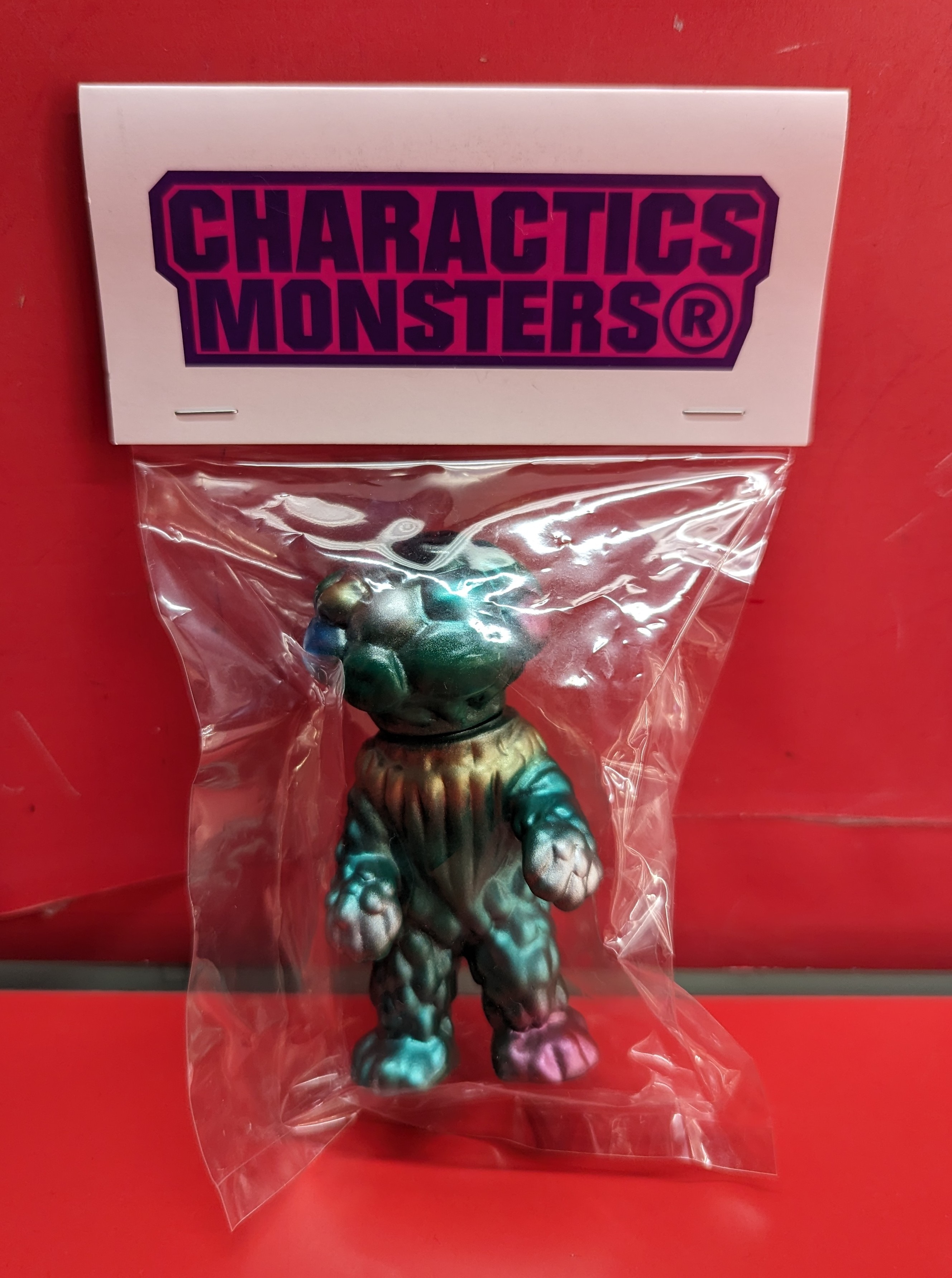 最高の品質 キャラクティックス CHARACTICS MONSTERS マタンゴ 緑成型 赤黒 特撮