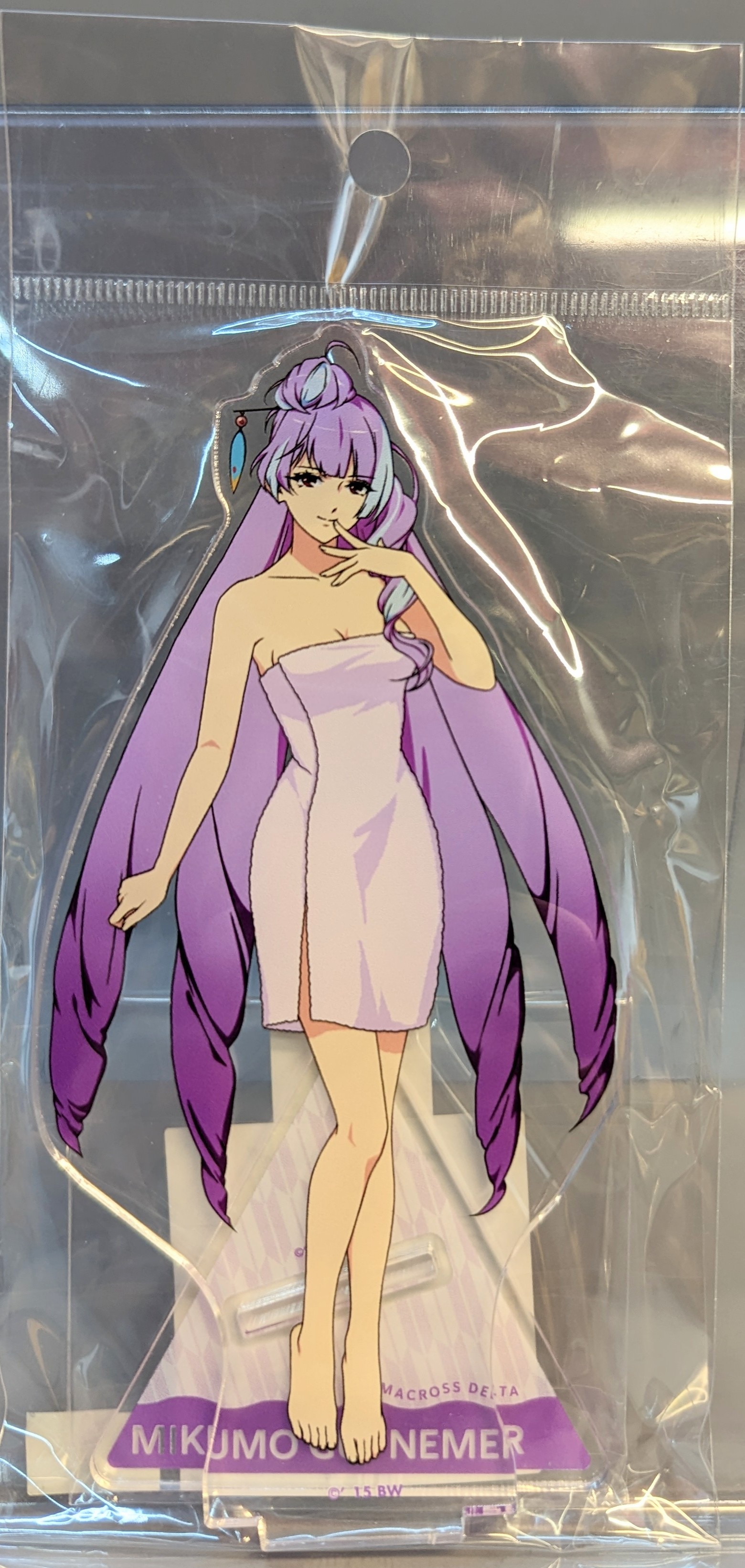 中外鉱業 アクリルスタンド マクロスΔ 美雲・ギンヌメール バスタオルver | まんだらけ Mandarake