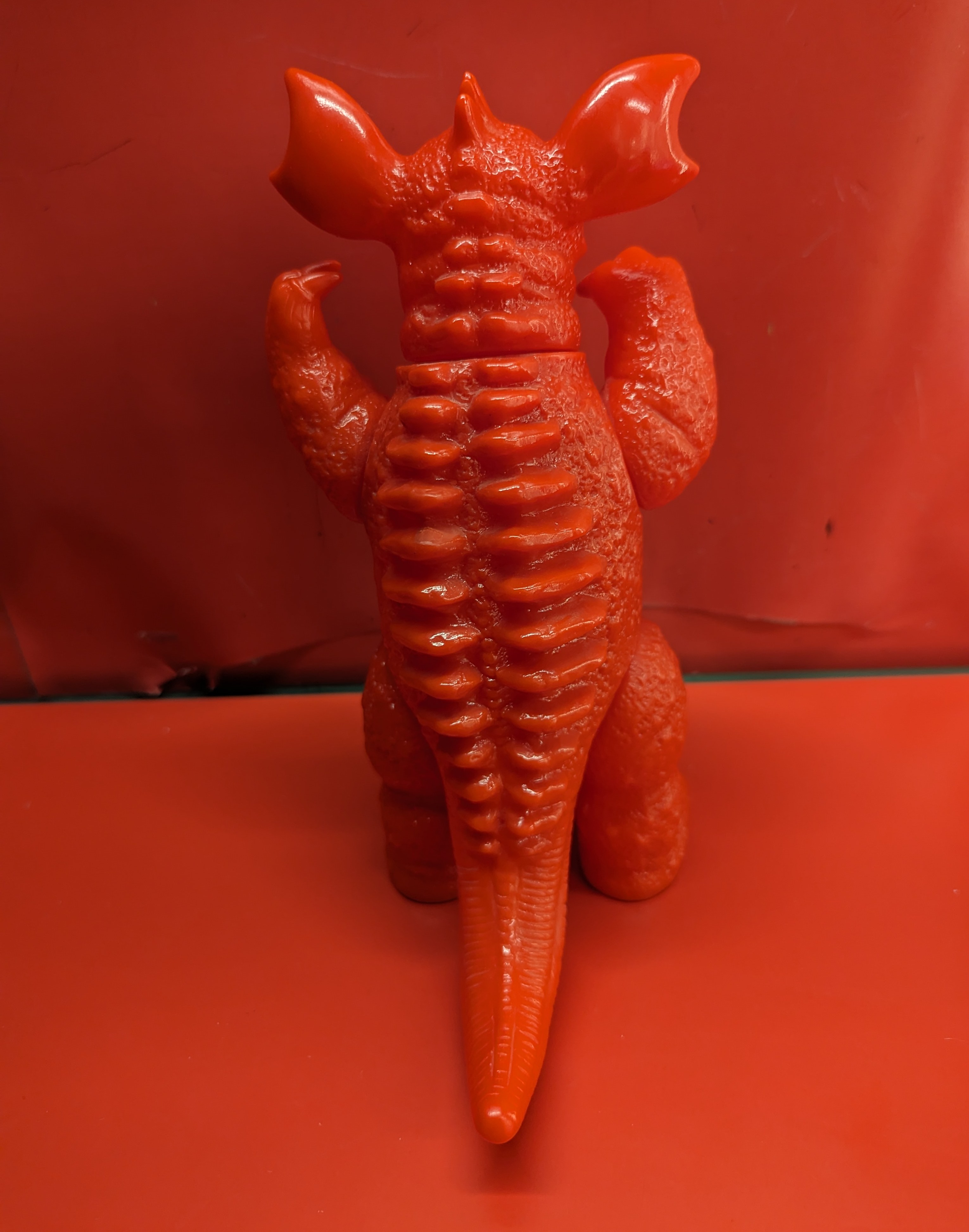 マルサン 現行/世紀の大怪獣 バラゴン(赤成型/未塗装)/現行/世紀