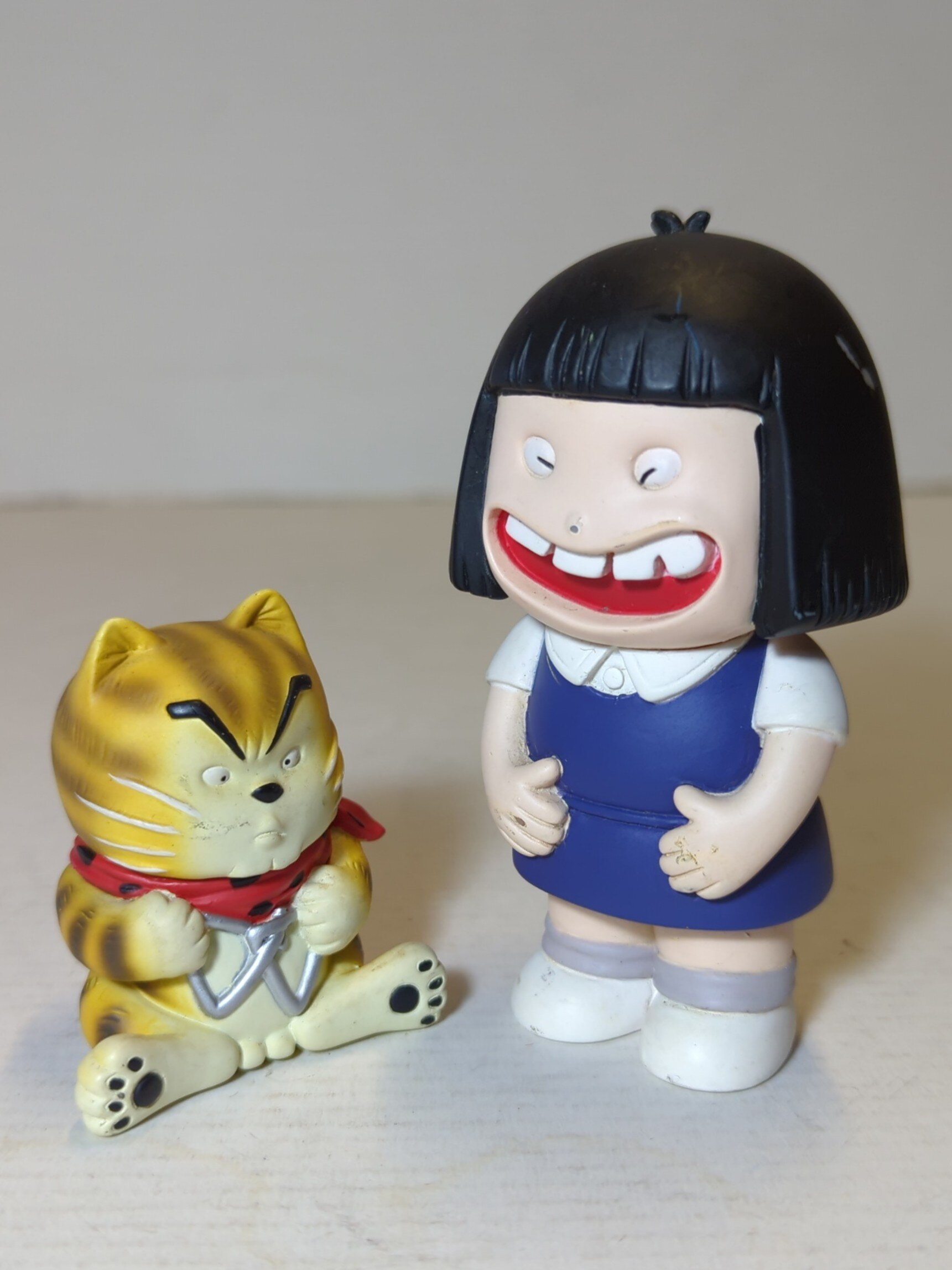 じゃりん子チエヒラメちゃん、チエちゃん、アントニオJr.ソフビフィギュア