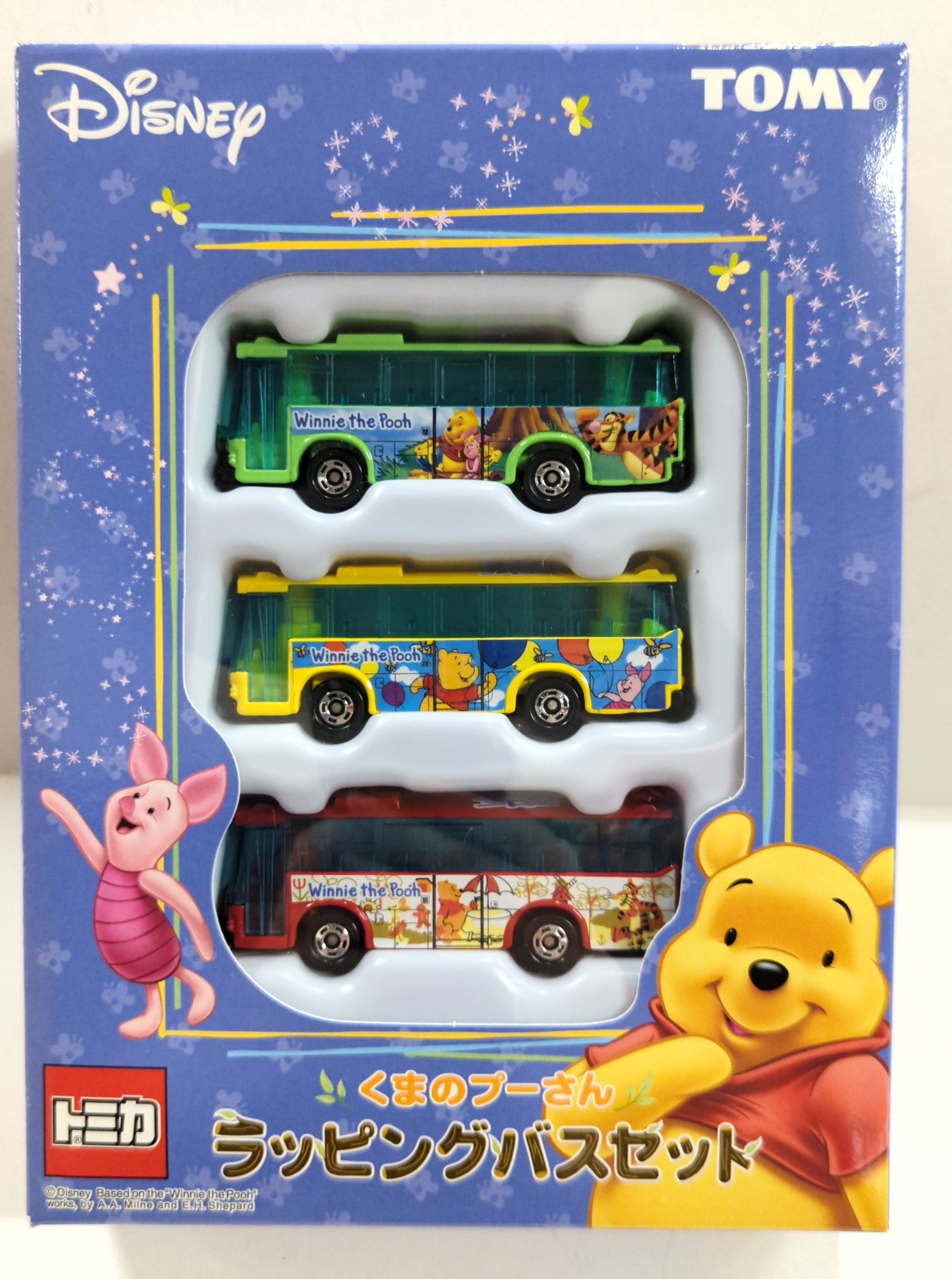 トミー トミカギフトセット 3台セット くまのプーさん ラッピングバスセット ST05 | ありある | まんだらけ MANDARAKE