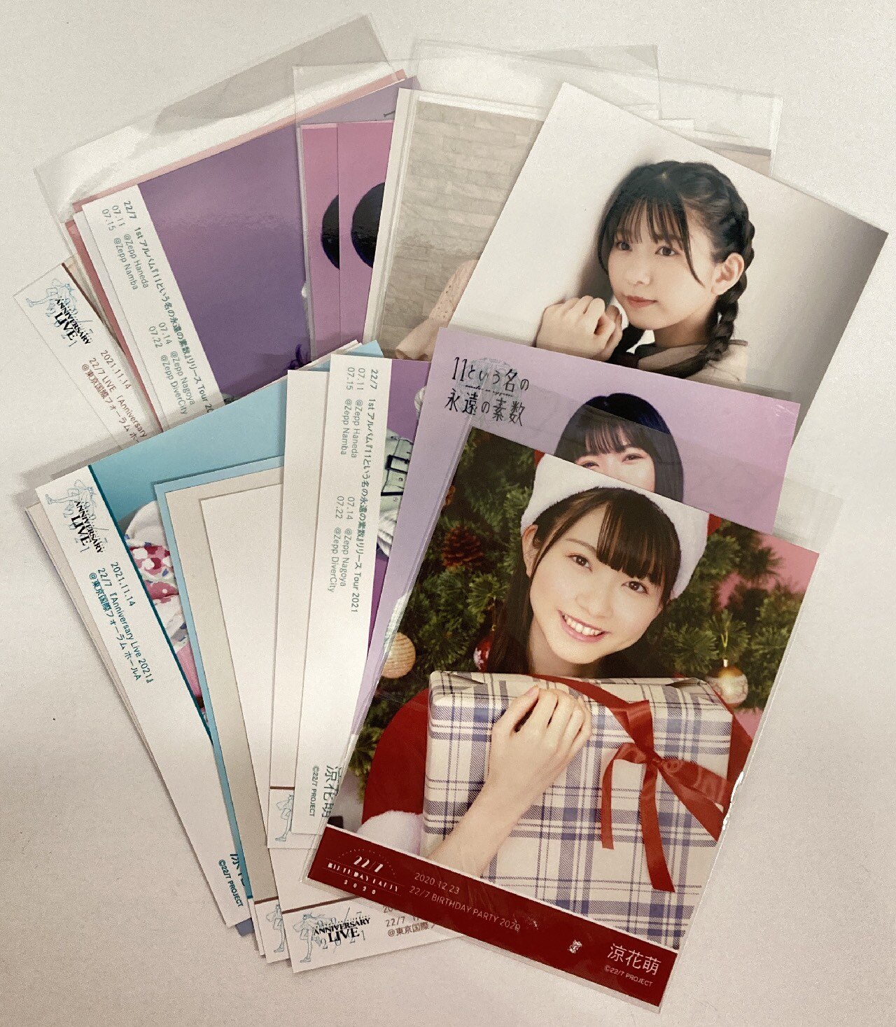 【開店記念セール！】 22/7 ブロマイド 2020 Live Anniversary アイドル