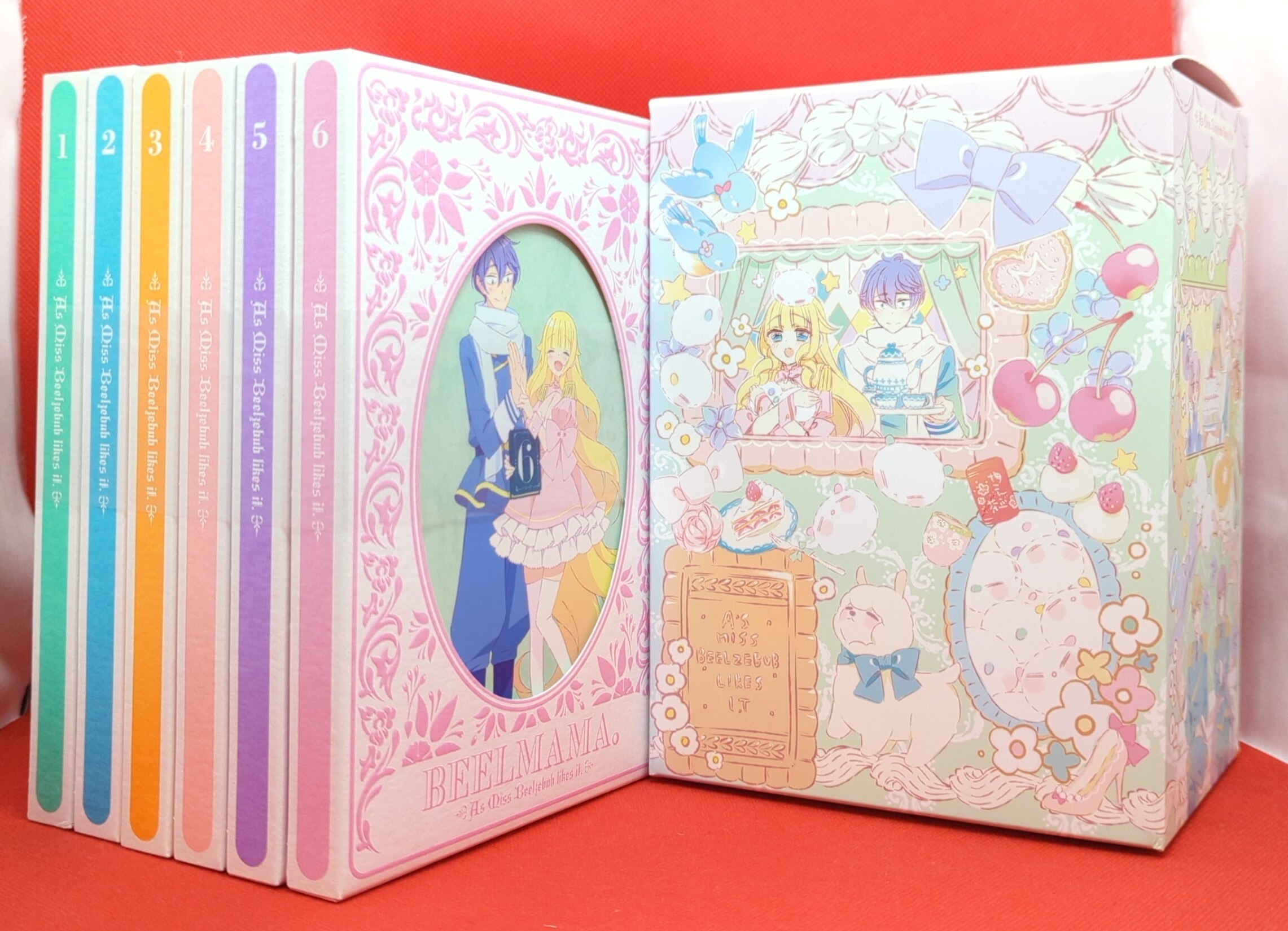 アニメBlu-ray ベルゼブブ嬢のお気に召すまま。 完全生産限定版全6巻 