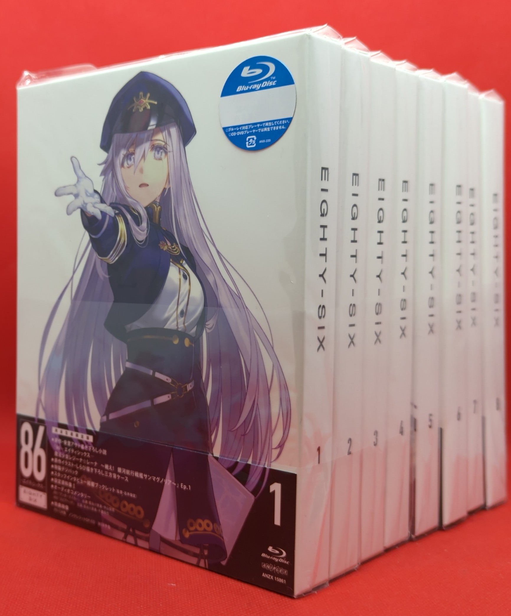 偉大な 86 エイティシックス BOX+HMV特典付き 1-8巻まとめ売り BD ...