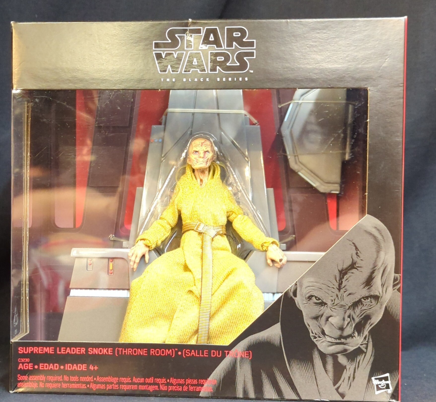 Black series outlet snoke throne