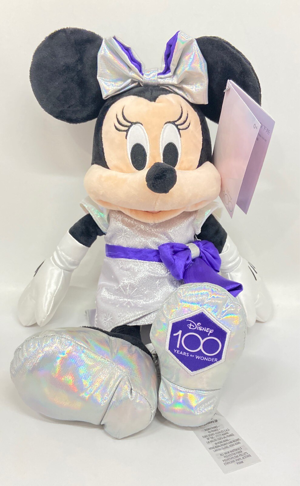 Minnie mouse teddy store disney store