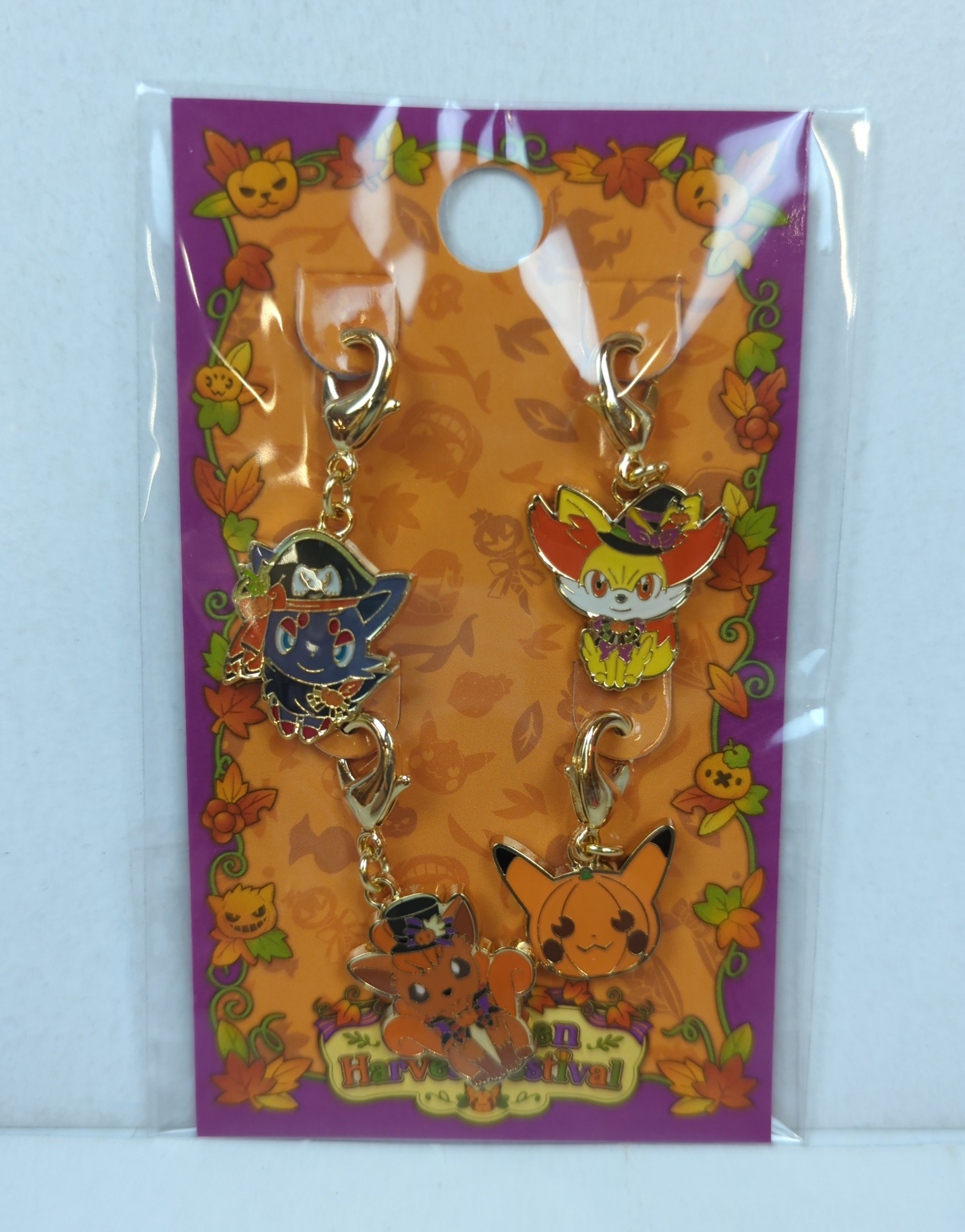 ポケモンセンター メタルチャームセット HALLOWEEN HARVEST