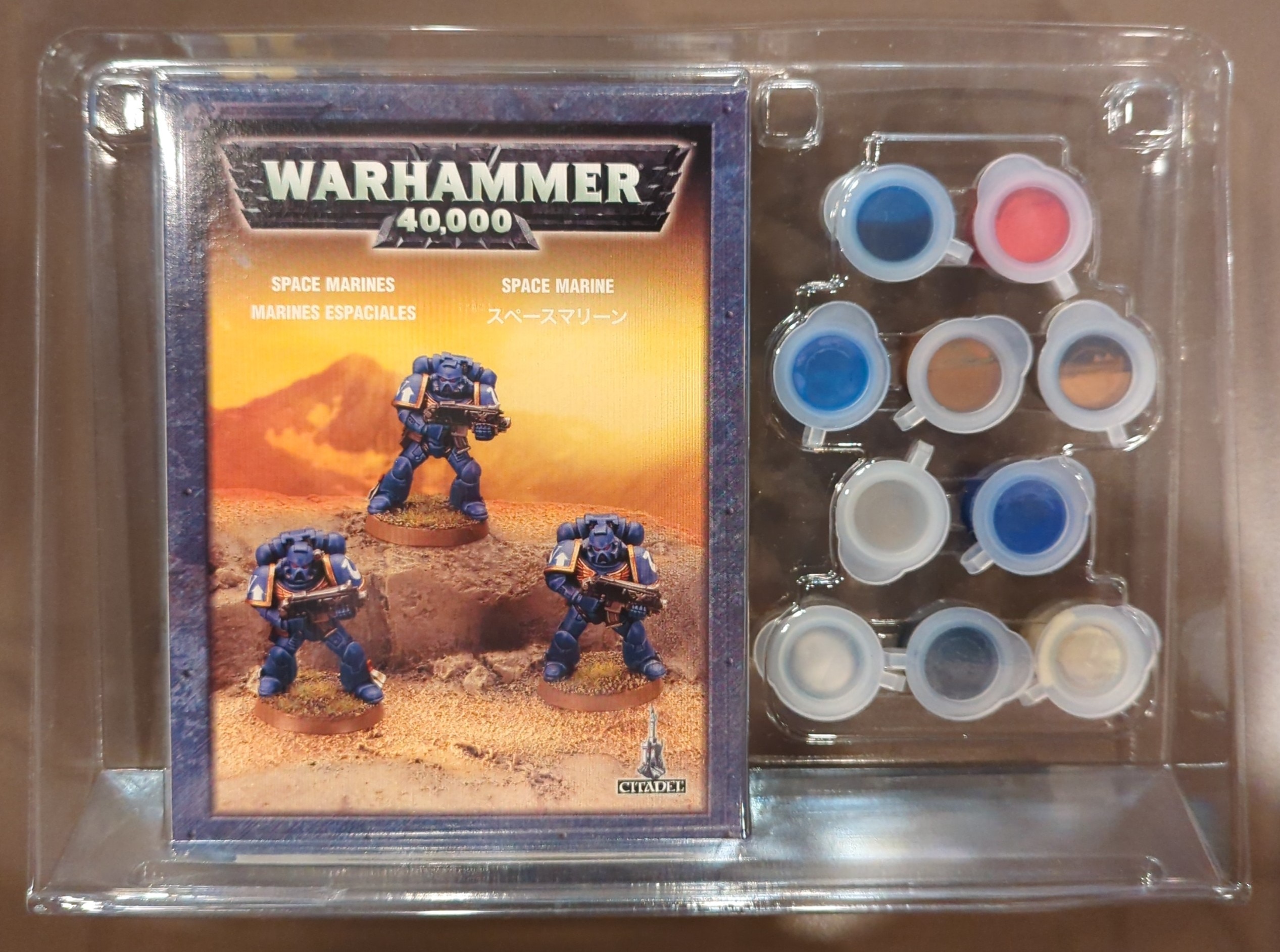 Warhammer 40K Space Marine Paint Set